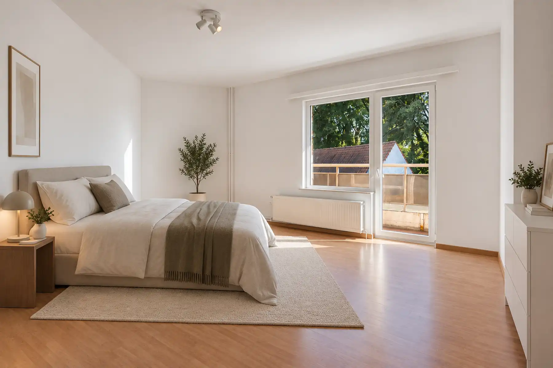 Lichtrijk 2-slaapkamerappartement met terras foto 8