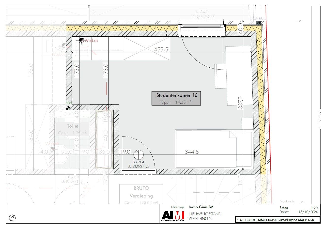 Nieuwbouw 19 studentenkamers - Unieke investeringskans in het hart van Geel foto 18