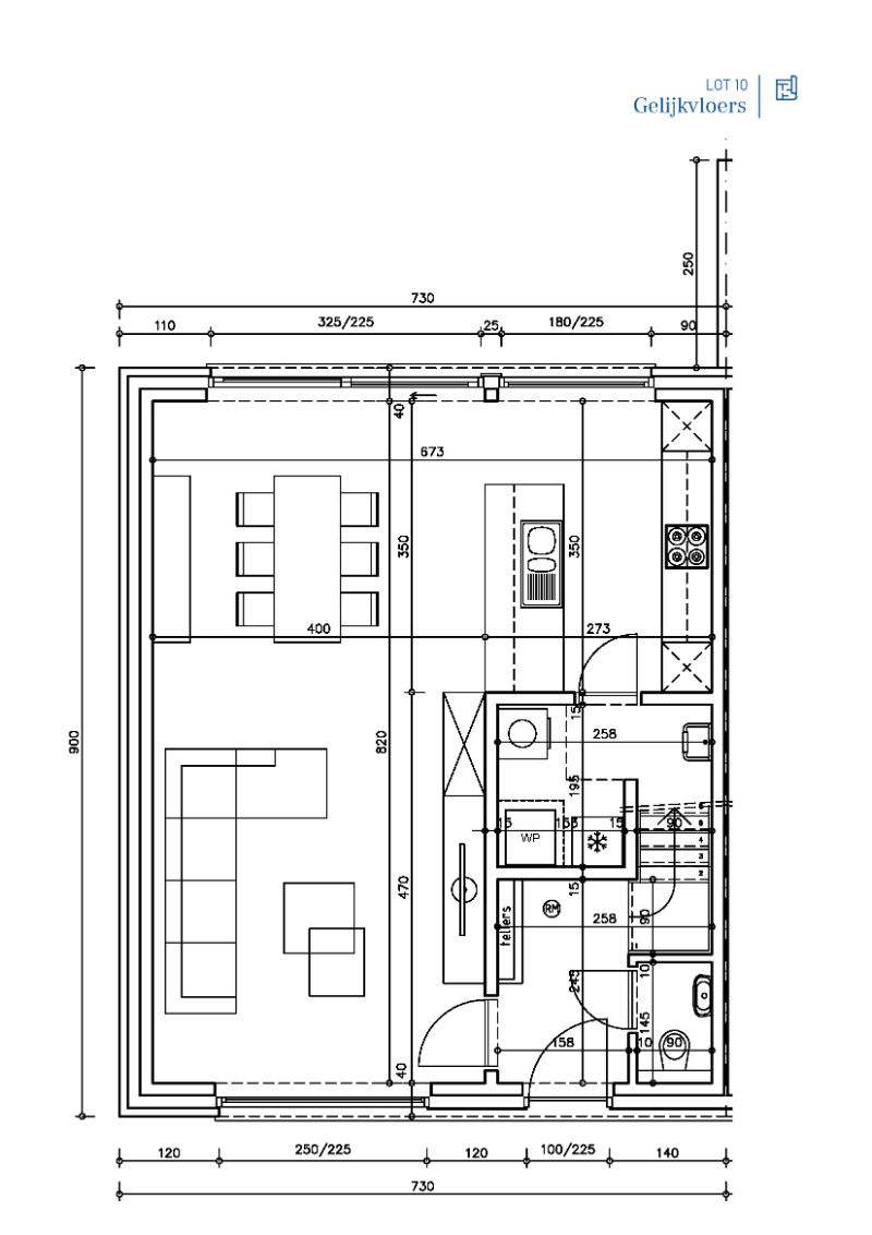 Denderleeuw, Anjelierenlaan - Steenweg - Fase 2 (Anjelierenlaan) - woningen: Lot 10 foto 4