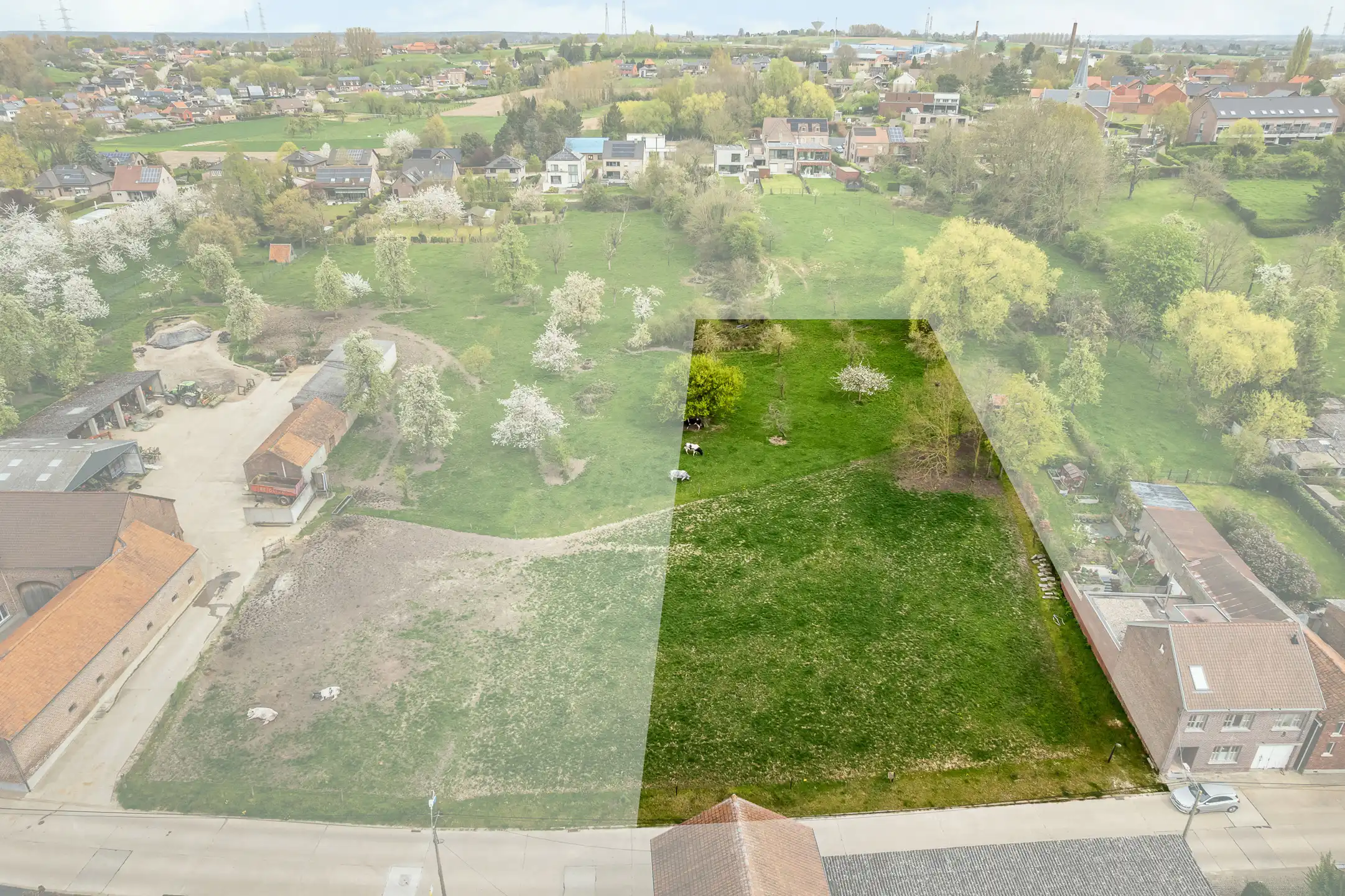 Riante bouwgrond 12a61ca te Kleine Spouwen foto 13