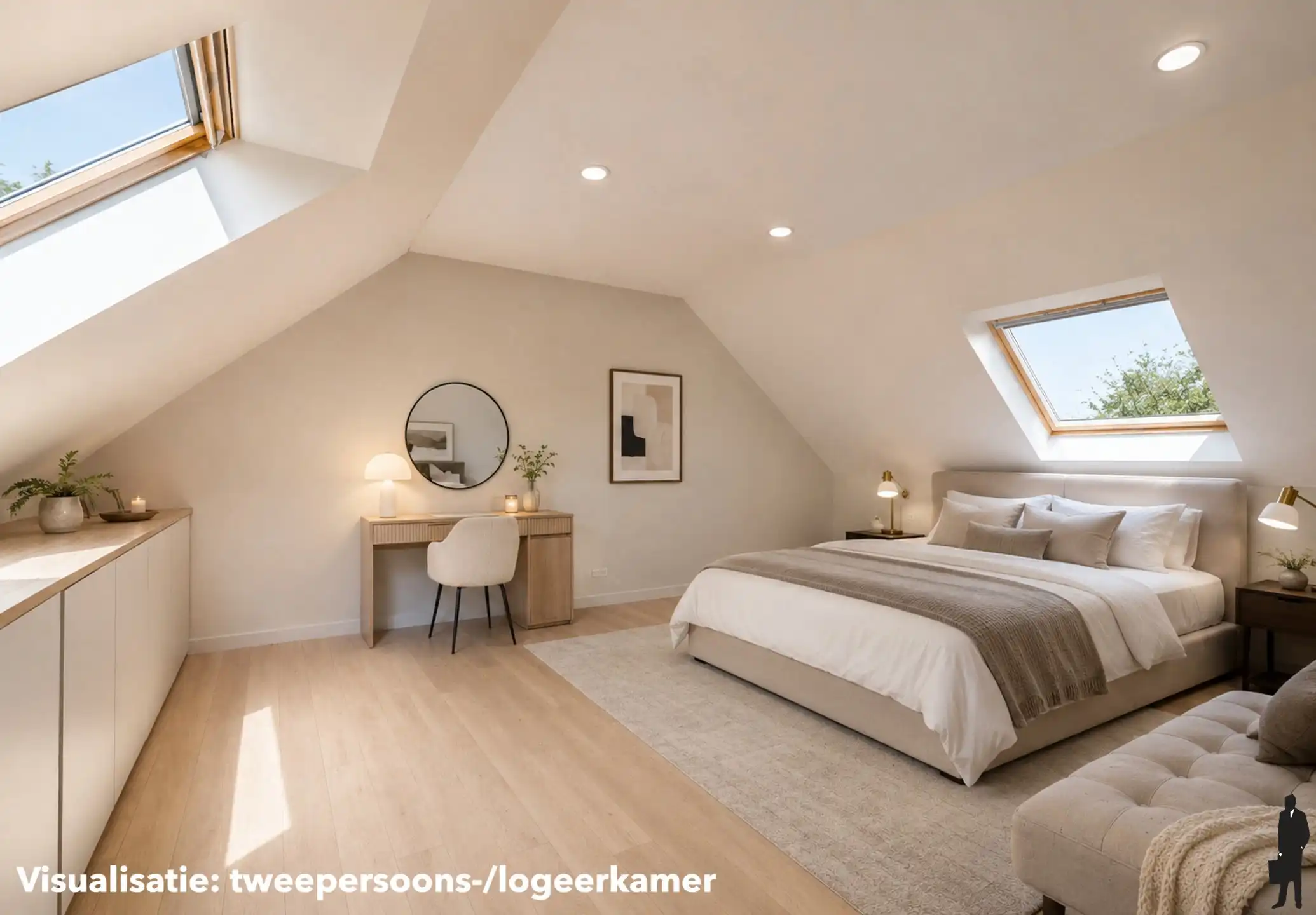 Unieke architectenvilla; af te werken - in groen - op 20 are foto 20