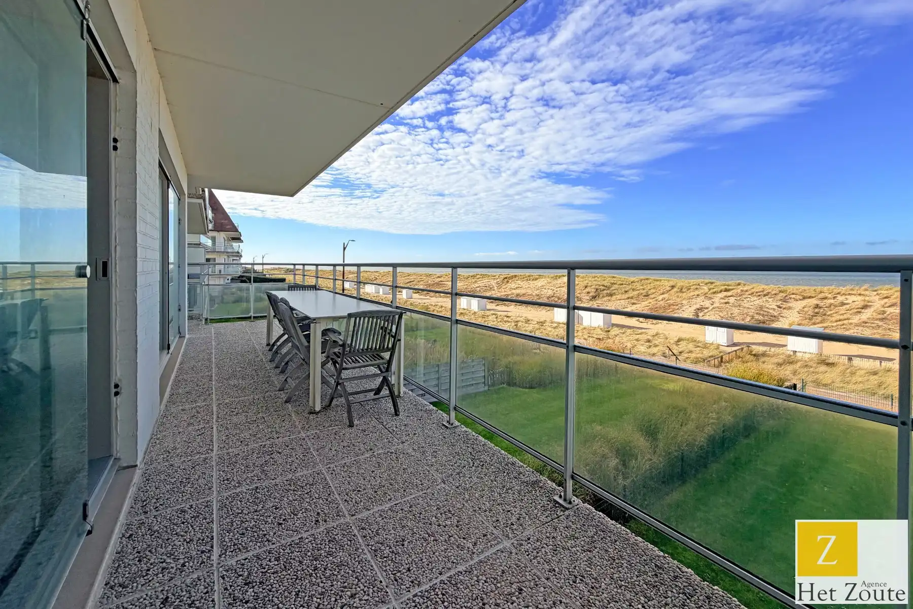 Appartement met frontaal zeezicht - Wandeldijk Het Zoute foto 2
