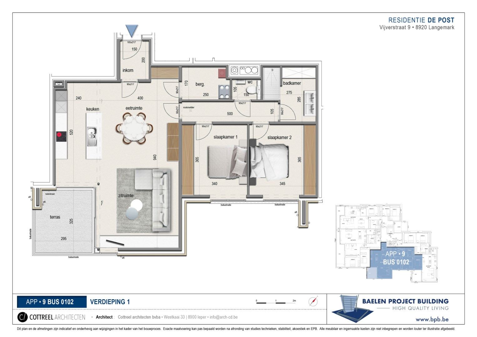 14 LUXE NIEUWBOUW APPARTEMENTEN MET RUIME TERRASSEN EN GARAGE foto 2