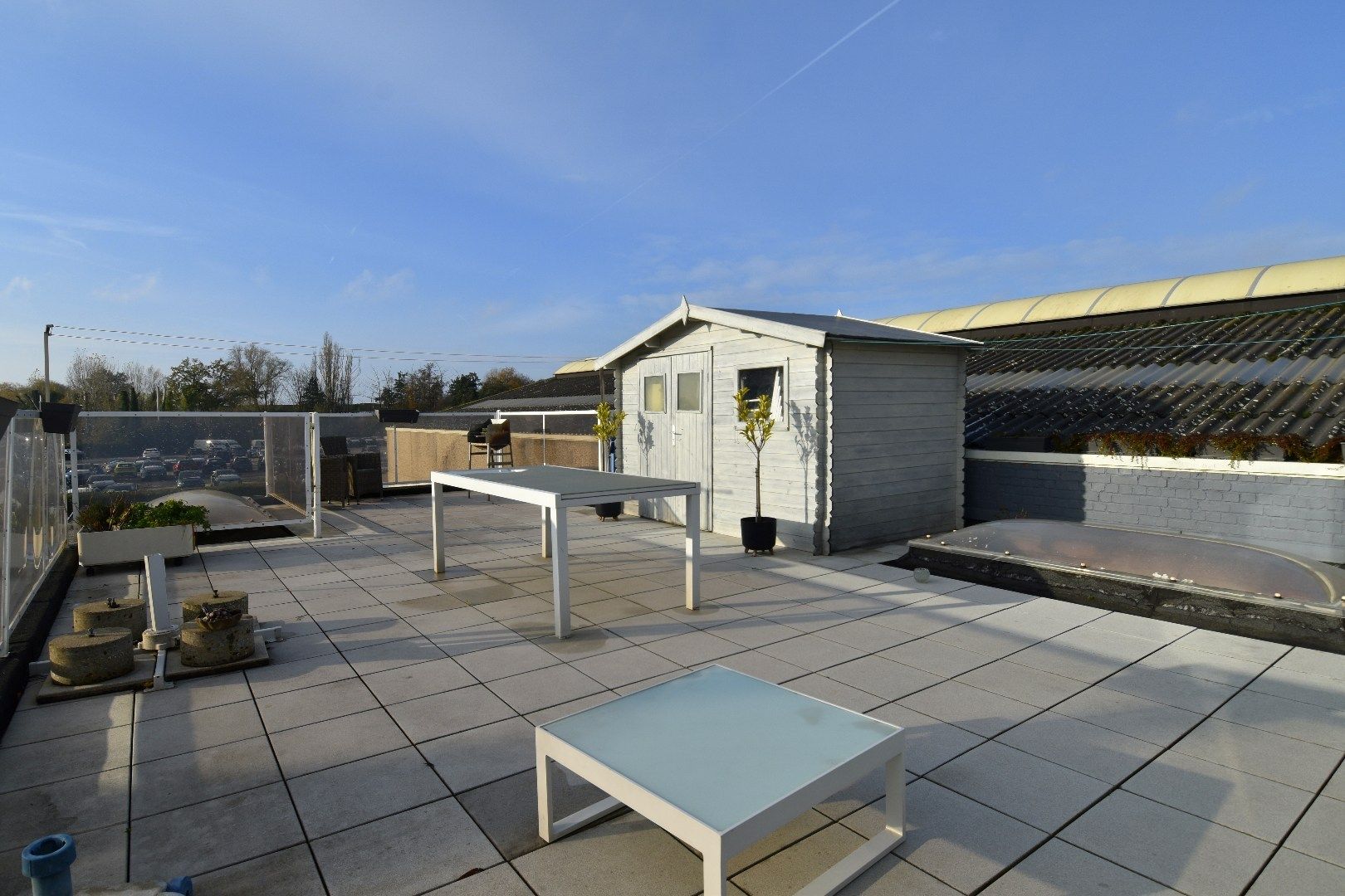 Dubbele opslagruimte (466 m²) met telkens een bovenliggend woongedeelte te koop in Kuurne foto 14