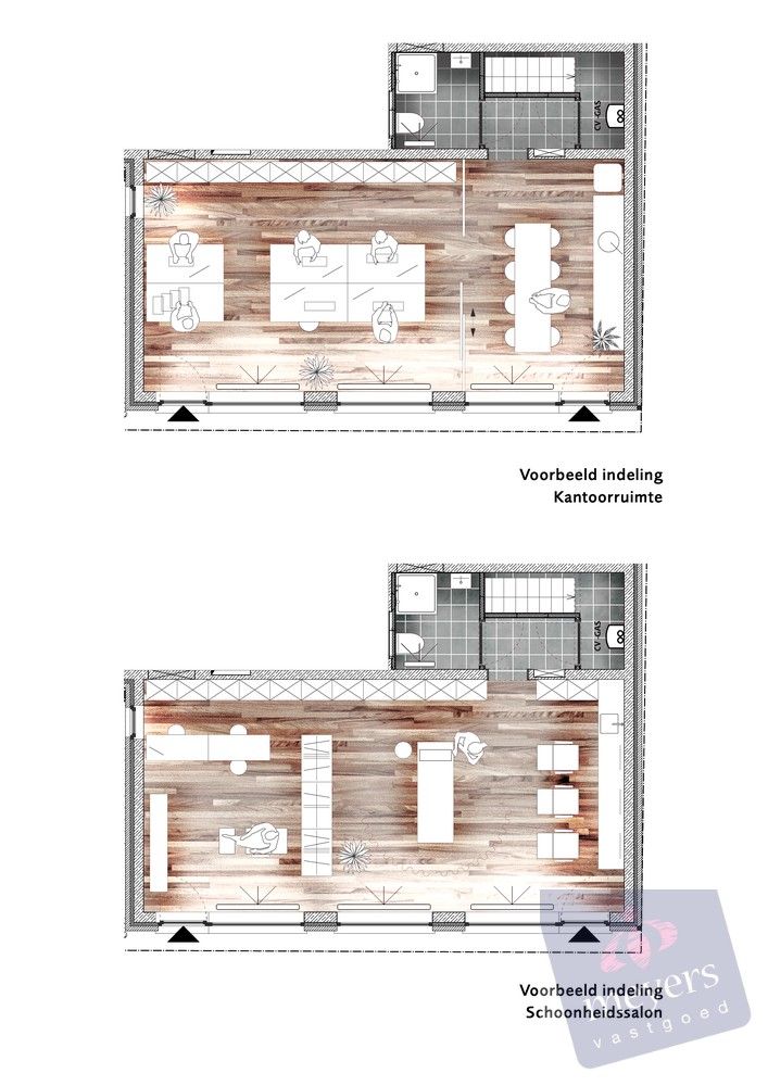 Casco kantoorruimte van 60m² te Spalbeek - Hasselt foto 8