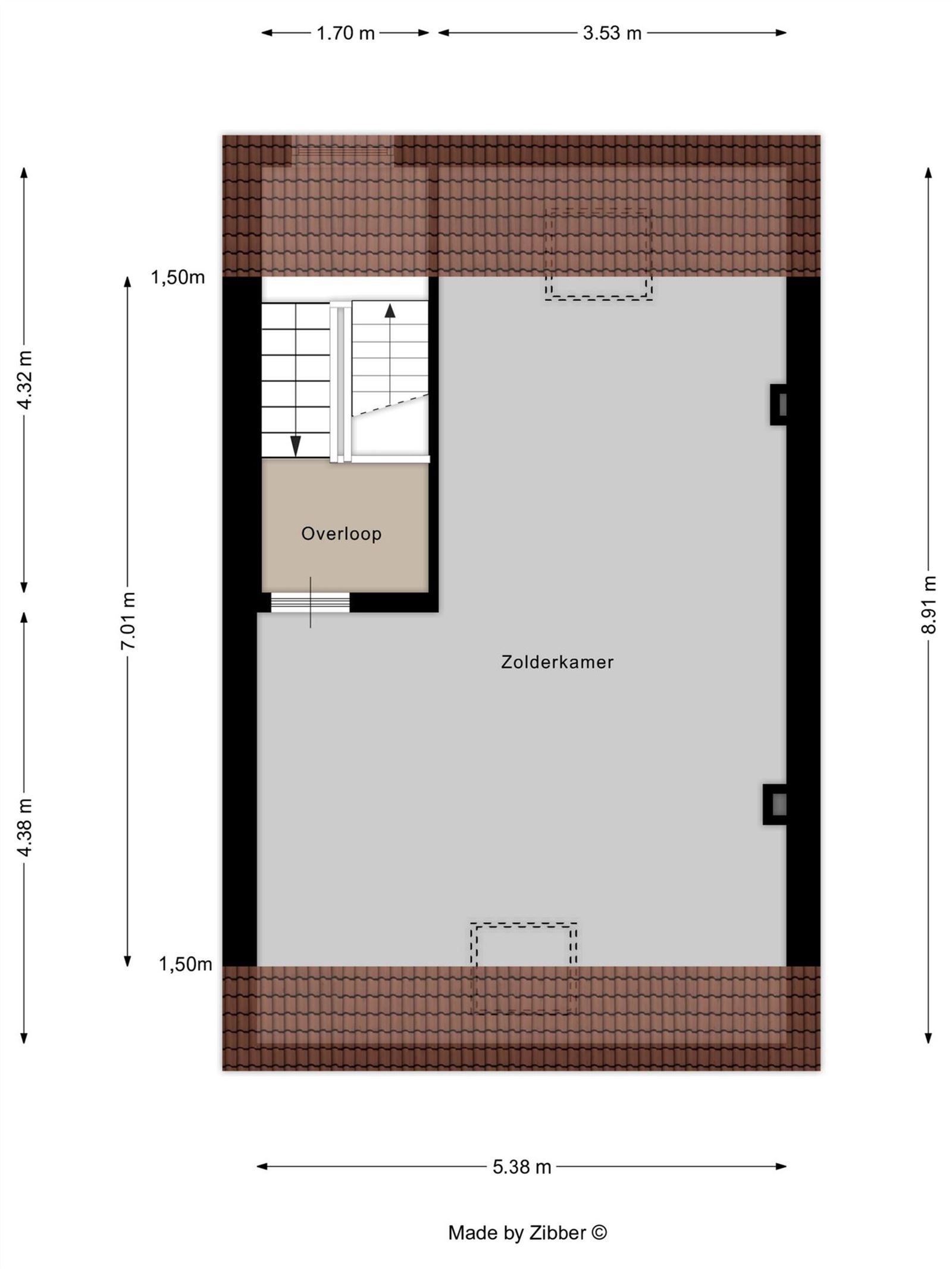 Charmante 3-gevelwoning (8a85) met mogelijkheid tot 5 slaapkamers te Halle foto 23