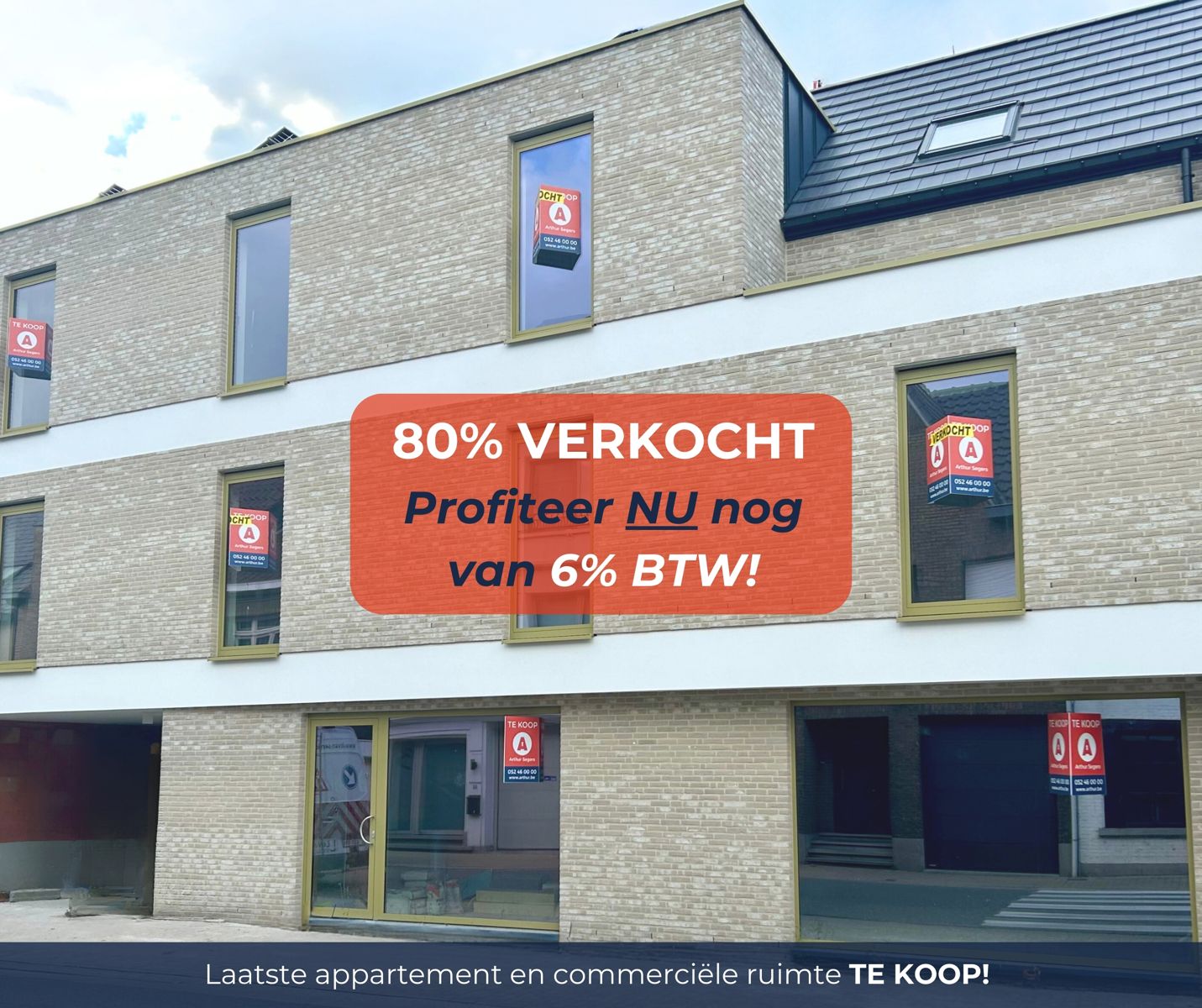 80% VERKOCHT - LAATSTE APPARTEMENT foto 2