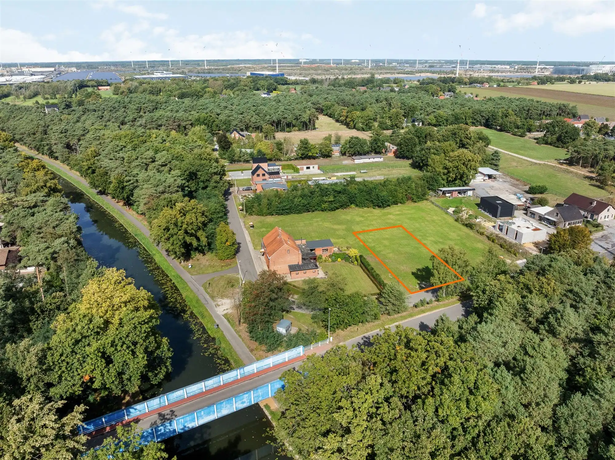 BOUWGROND OB VAN 1005M² OP FANTASTISCHE LIGGING foto 2