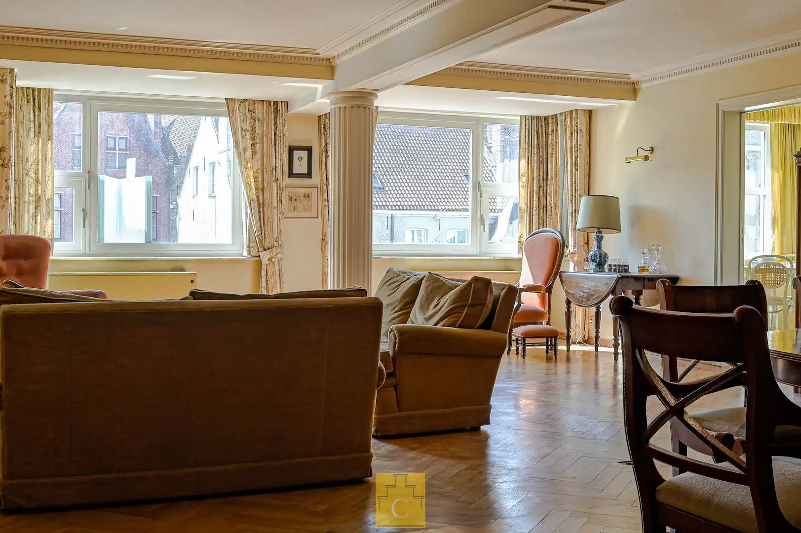 groot appartement (159 m2) met 3 slaapkamers aan de Augustijnenrei, 1ste verdieping, garagebox kan bijgekocht worden foto 12