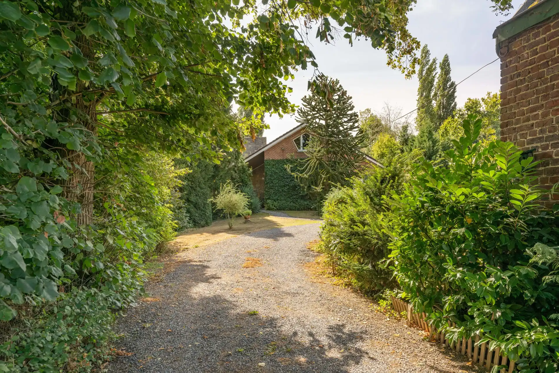 Charmante, op te knappen, statige villa met 3 slaapkamers en garage op een ruim perceel gelegen in het groen TE KOOP in Wielsbeke. foto 2