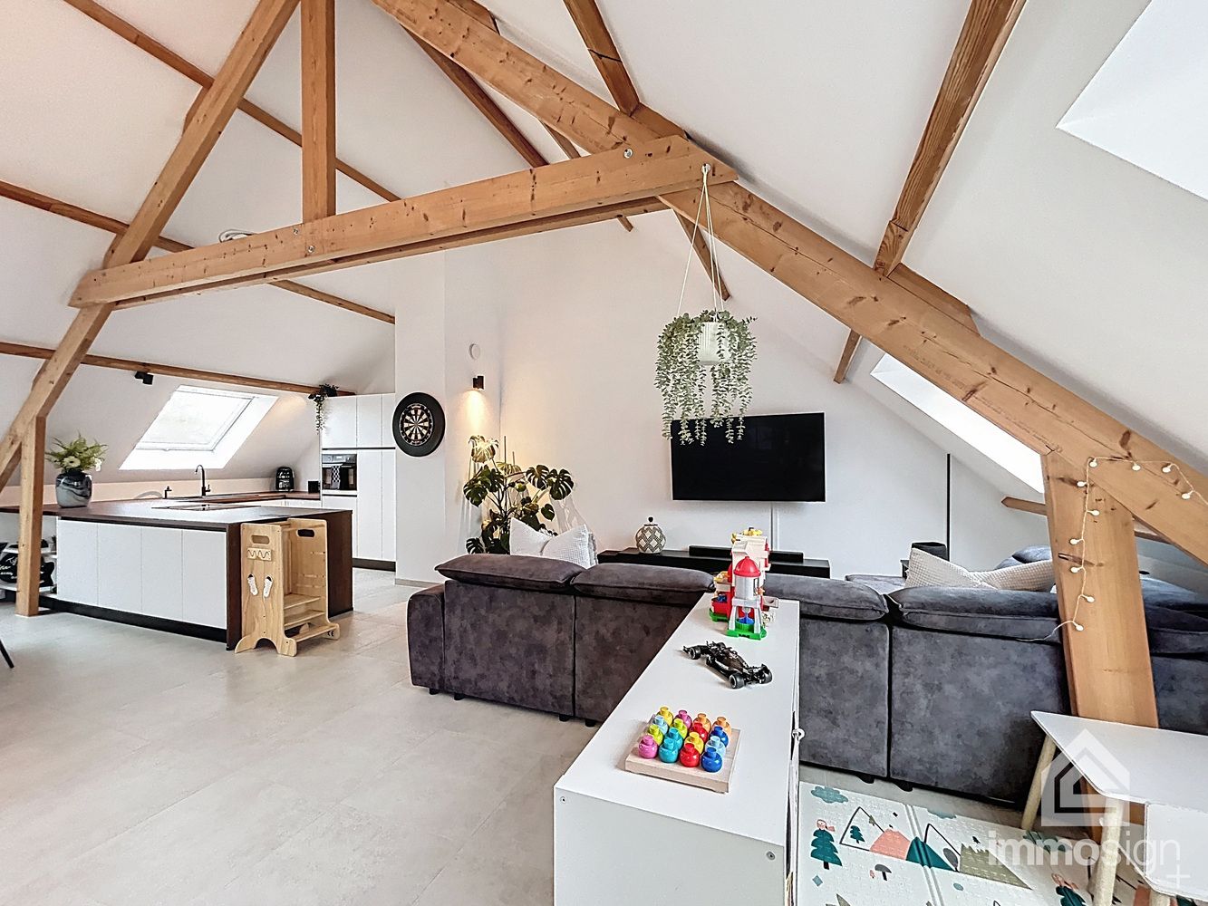 Uniek dakappartement met open leefruimte en energielabel A foto 5