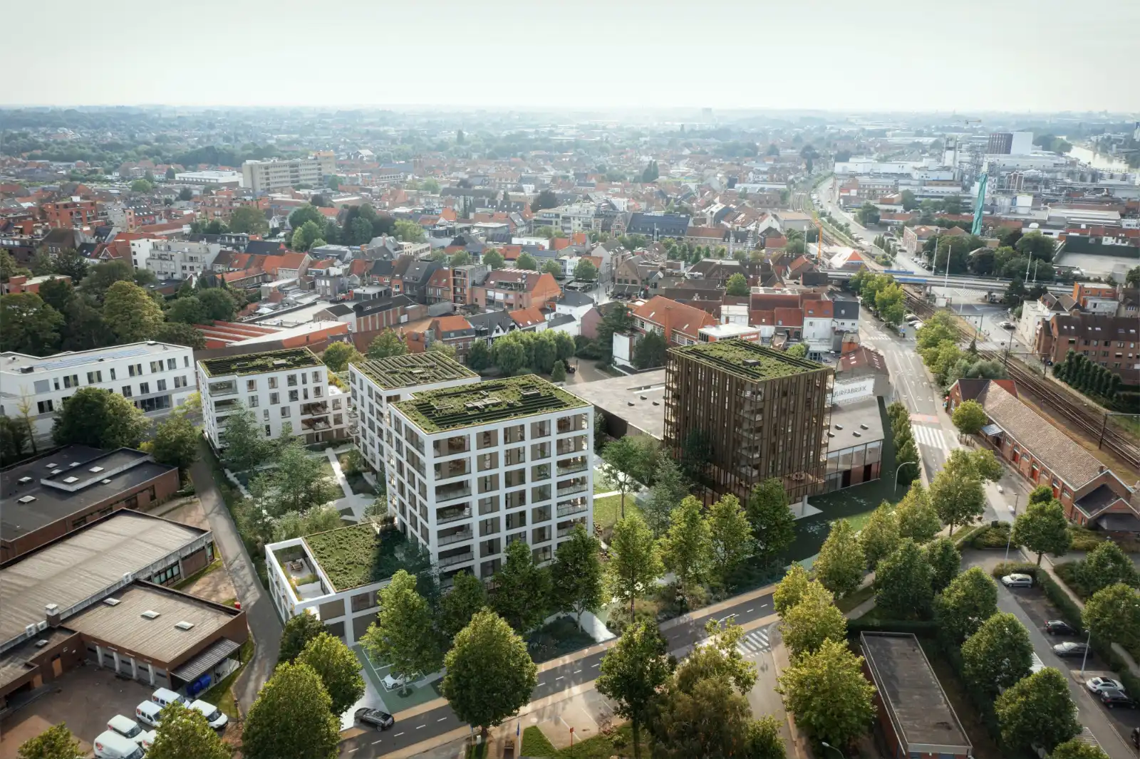 Nieuwe stadsontwikkeling ( STROBBE ) in het centrum van Izegem! foto {{pictureIndex}}