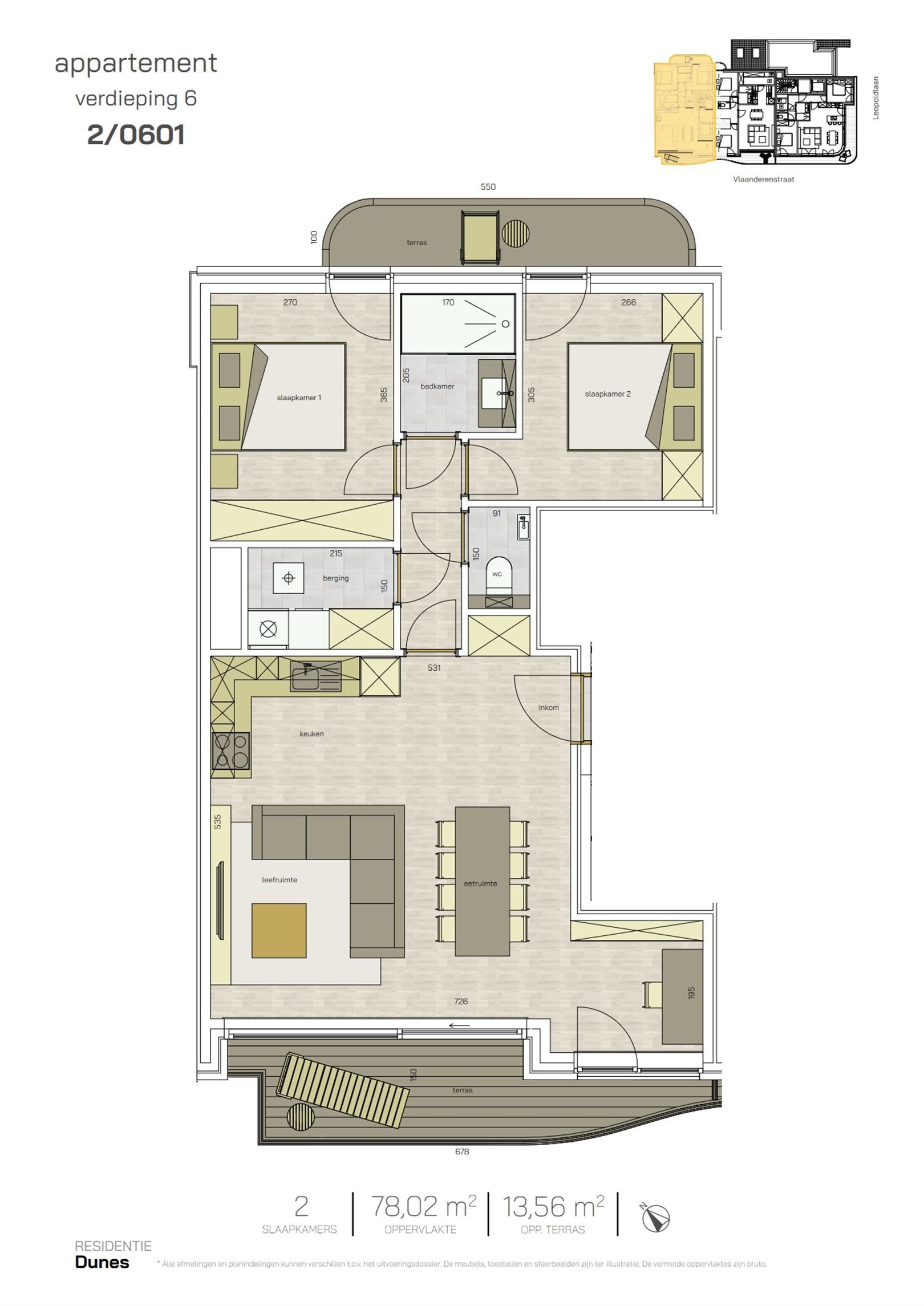 Appartement te koop Vlaanderenstraat 2/0301 - 8430 MIDDELKERKE