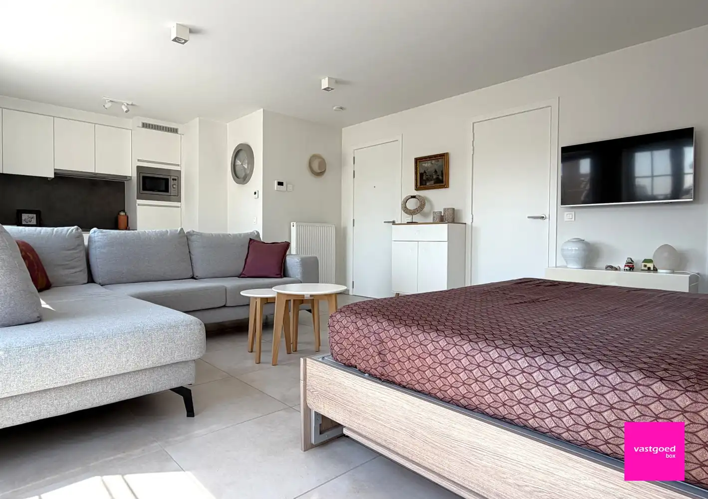 Unieke penthouse studio met 2 grote terrassen, centrum Oostende foto 11