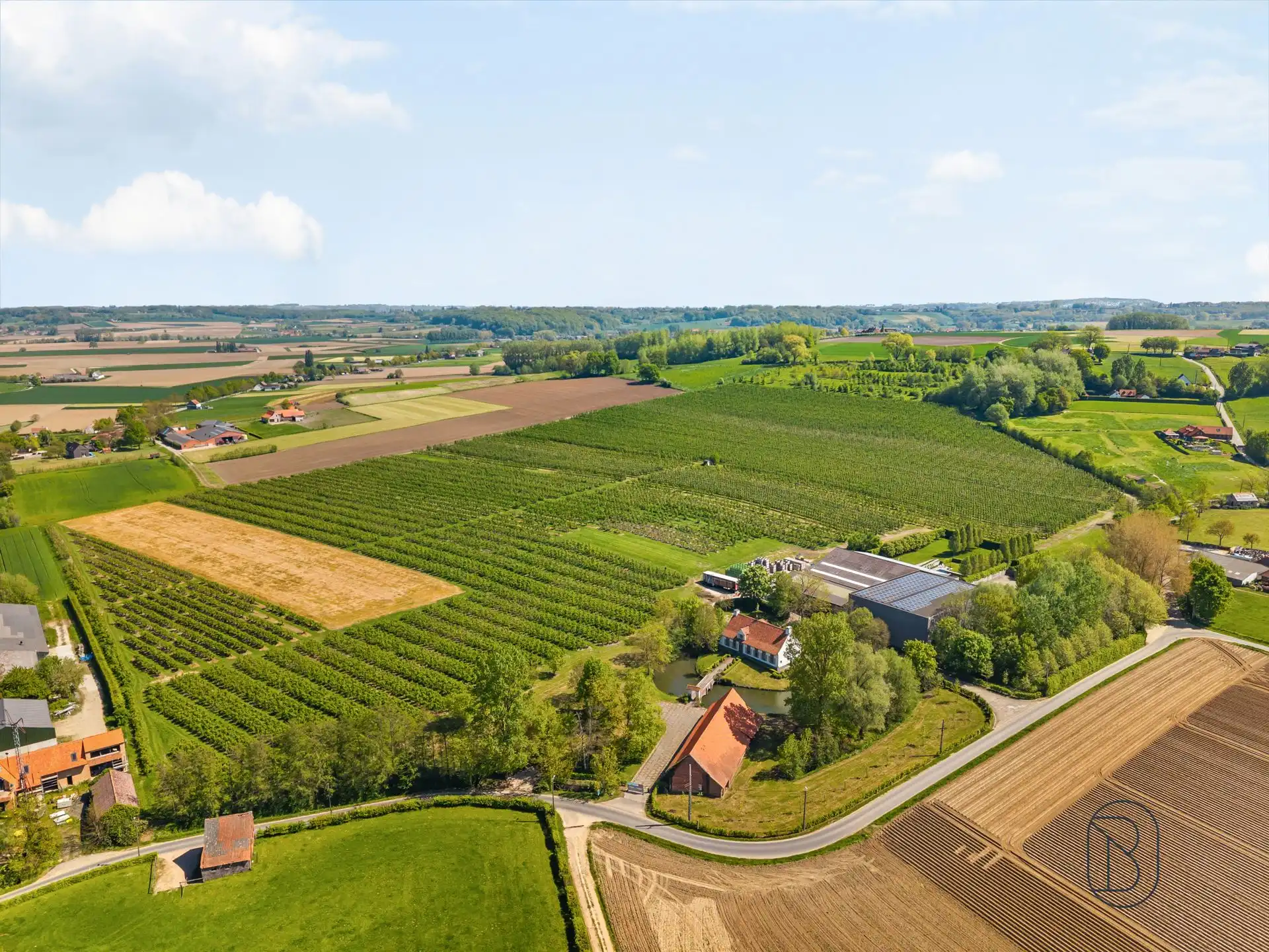 Unieke eigendom op 18 hectare te Kwaremont foto 2