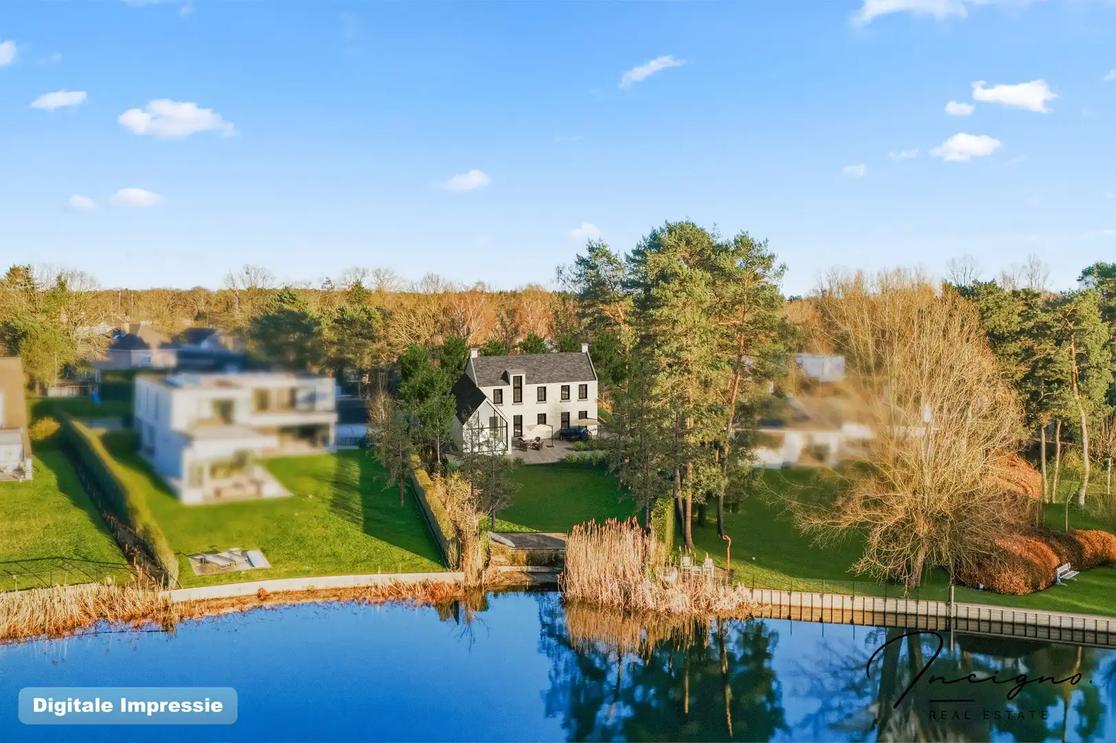 Exclusieve nieuwbouwvilla aan het meer van Keerbergen foto 2