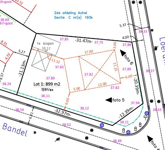 PRACHTIGE KAVEL (8A99CA) OP TOPLOCATIE, VLAKBIJ HET CENTRUM VAN ACHEL! foto 5