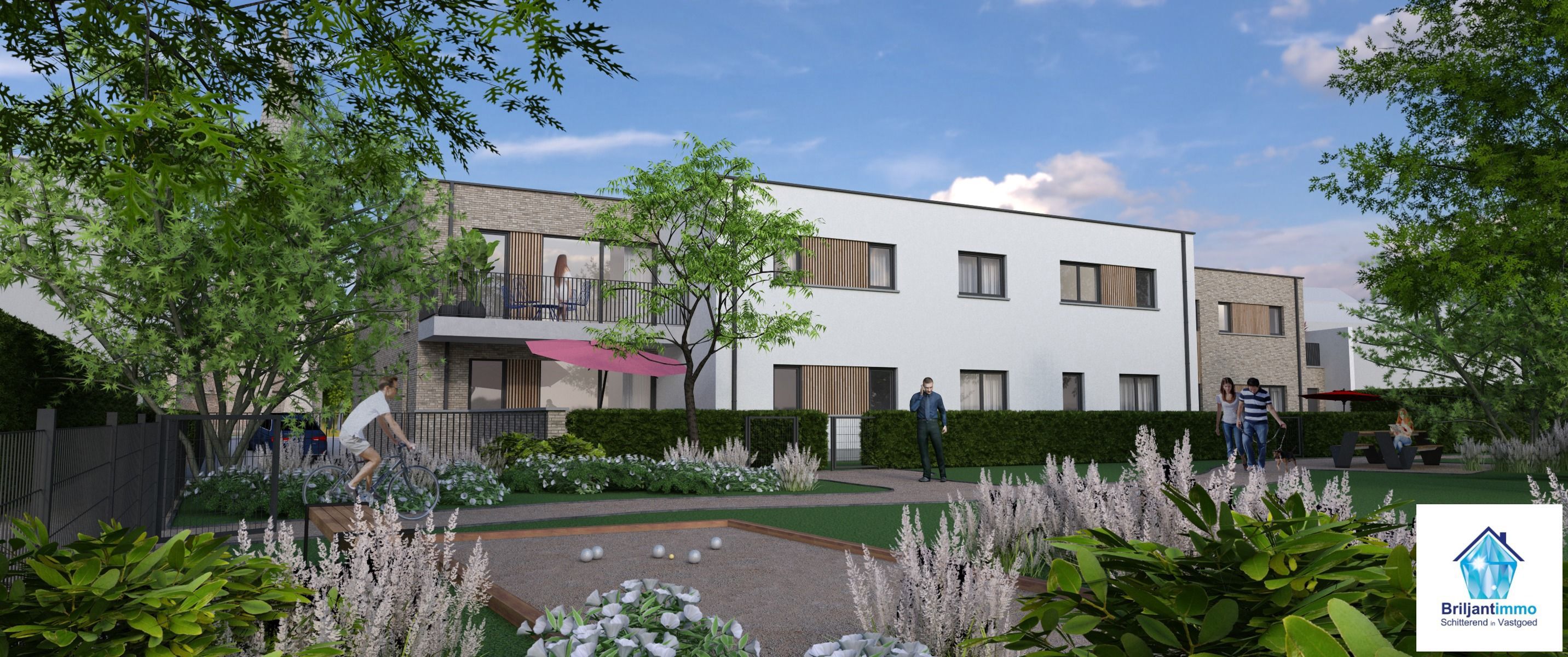 Nieuw te bouwen Ben appartementen in Berg met parktuin foto 3