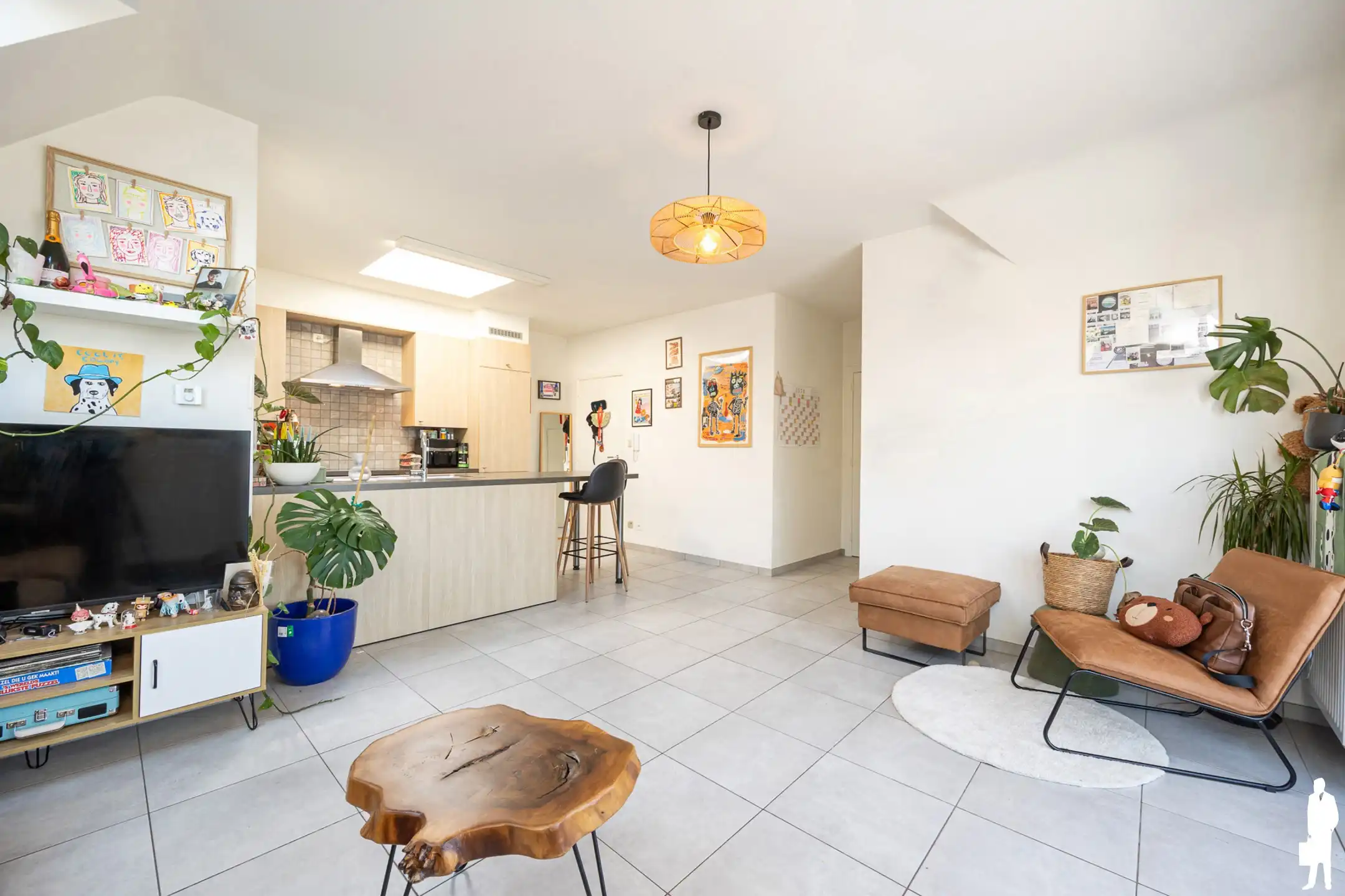 Gezellig appartement met 1 slpk, 2 terrassen en een staanplaats foto 2