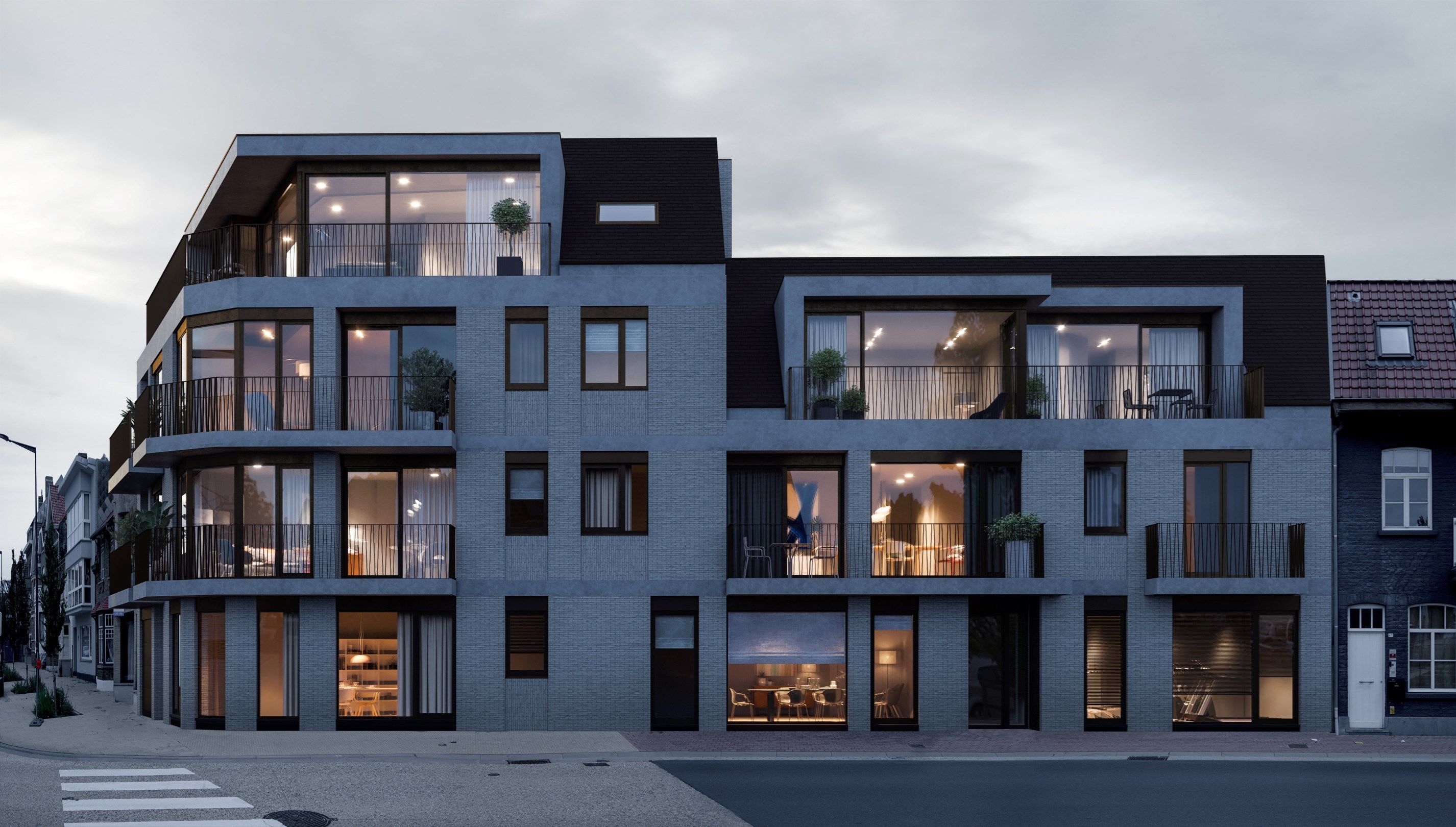 Res "Perlot": Groot duplex appartement met terras en tuin te Knokke-Duinbergen foto 1