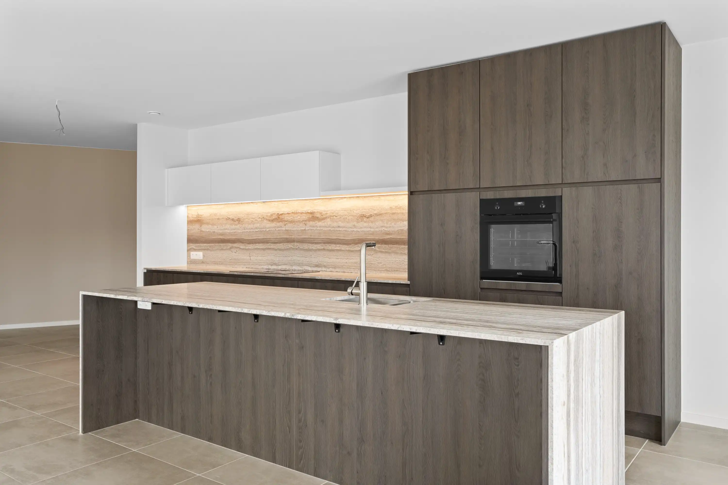 Top nieuwbouw appartement met zicht op de markt van Aalter foto 9