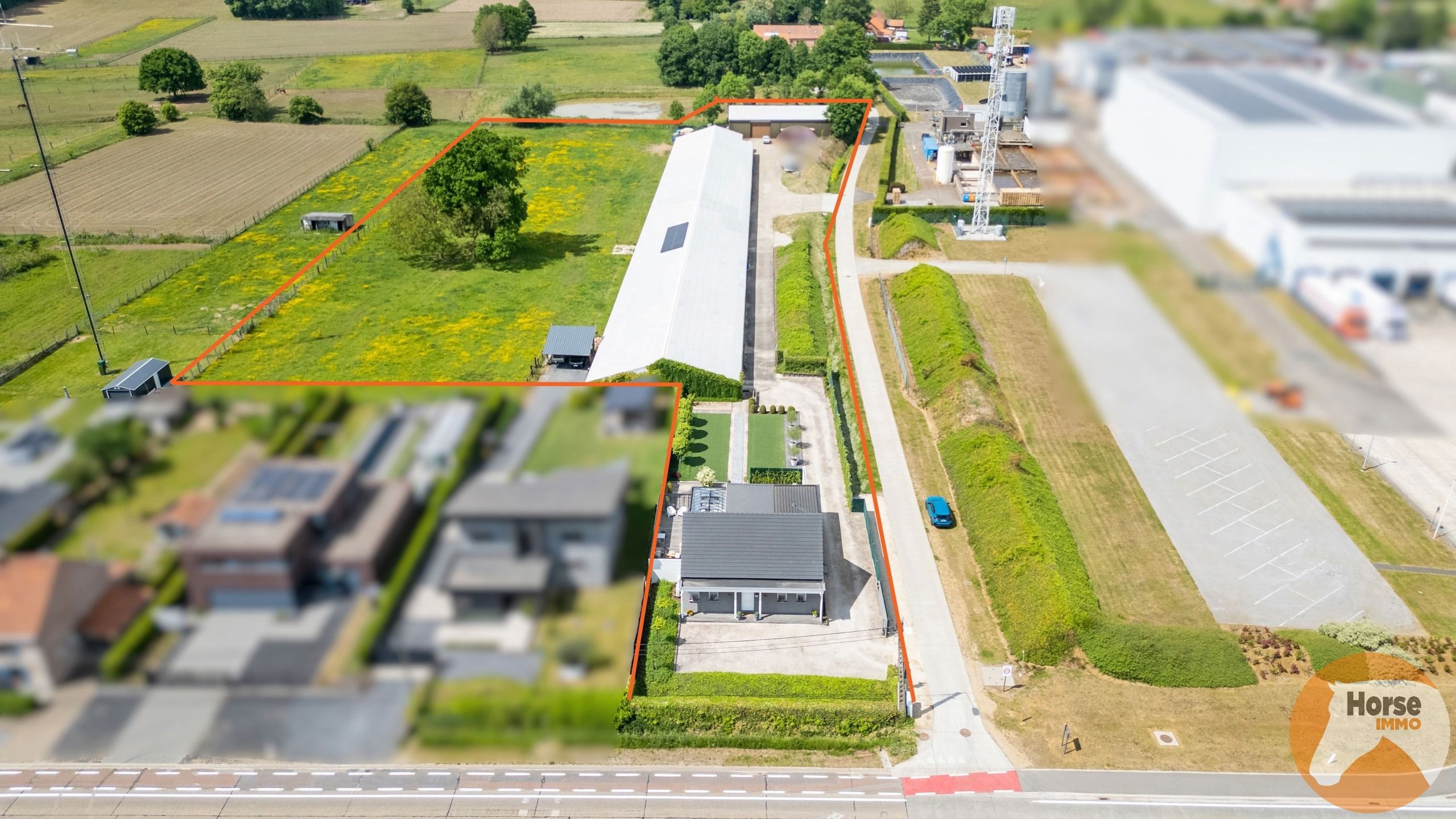 SCHAFFEN - Houtmassiefbouw met opslagruimtes op +/-1ha45a foto 27