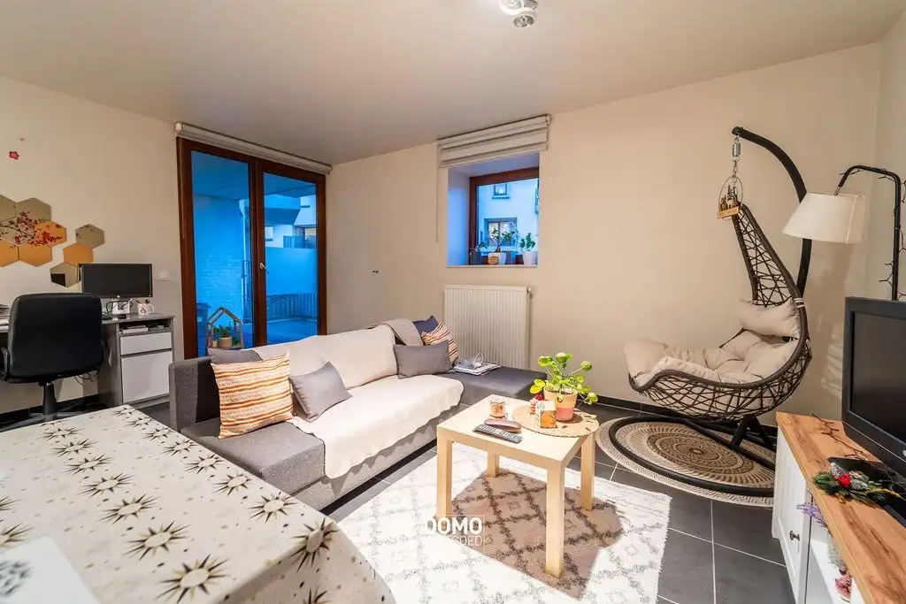 MODERN EN ENERGIEZUINING APPARTEMENT MET 1 SLAAPKAMER EN EIGEN PARKING TE BILZEN foto 2