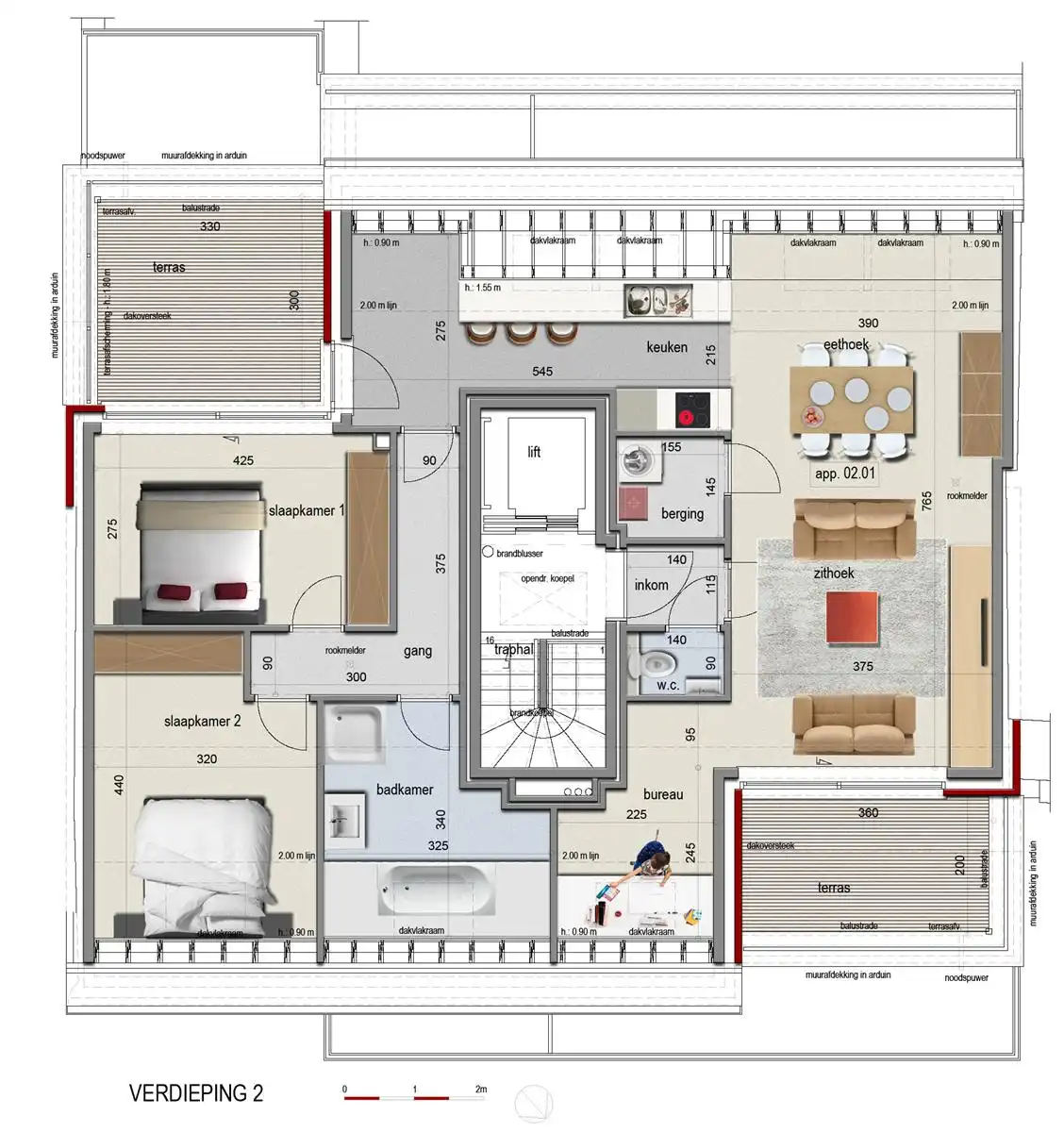 Instapklaar appartement in Poperinge foto 14