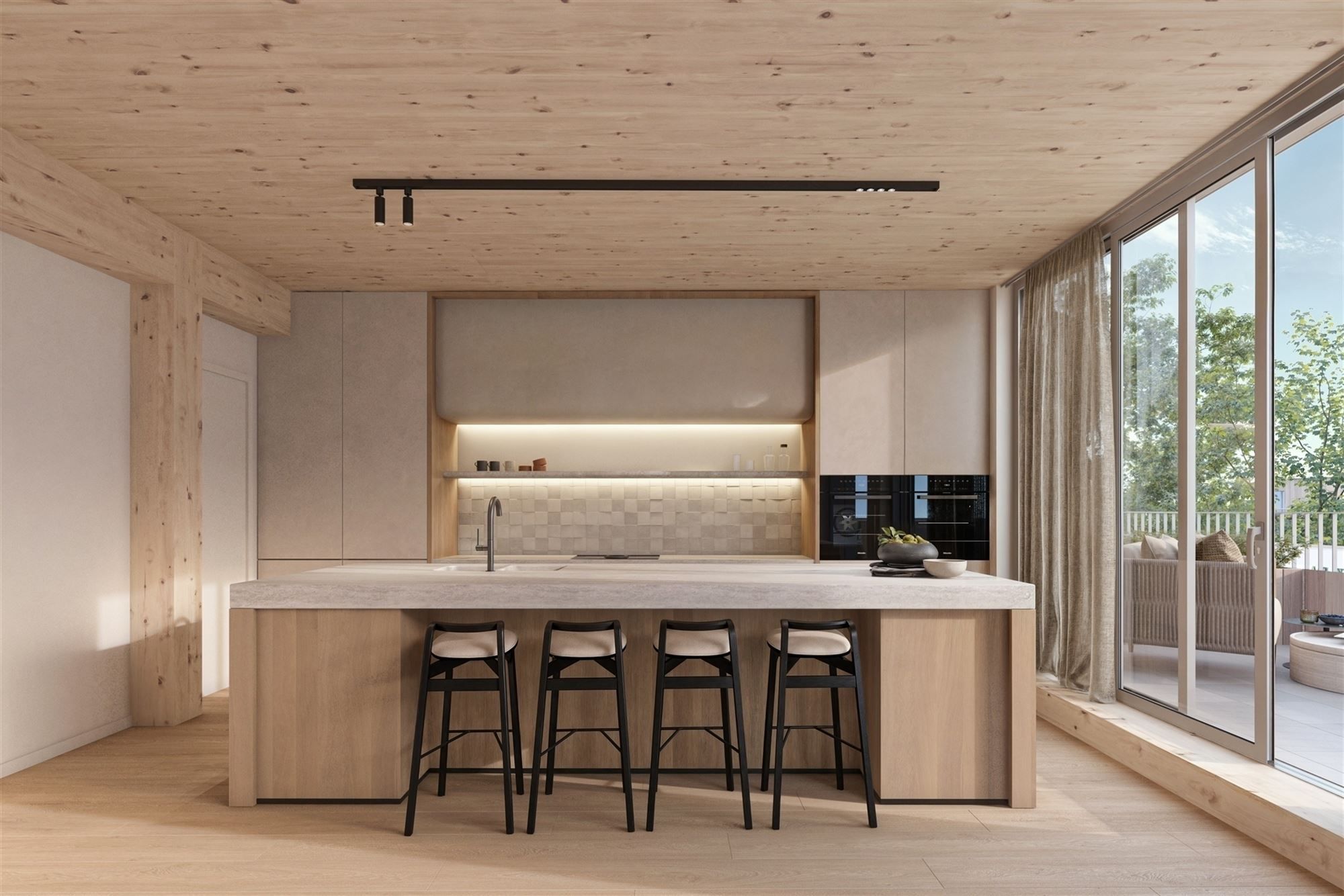 Appartement met terras foto {{pictureIndex}}