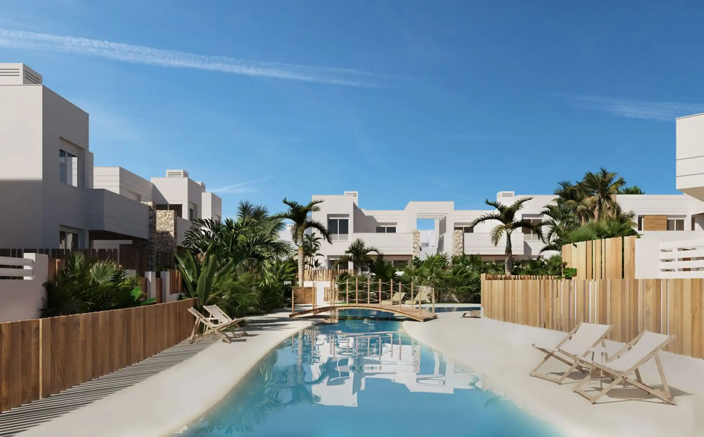 SPANJE - Bungalows  aan €346000.   Villa met dakterras.€479000.   foto 12