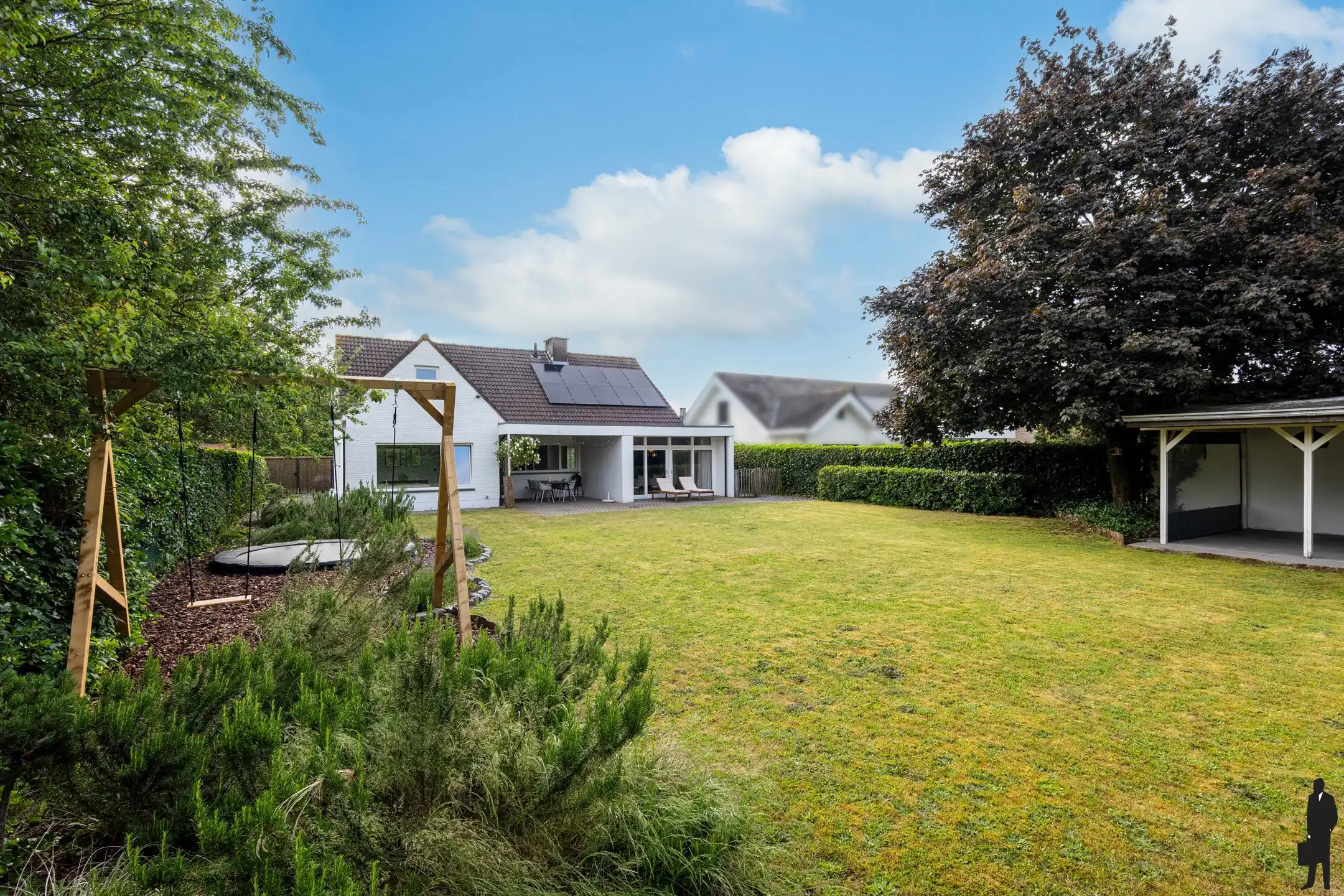 luxe afgewerkte vrijstaande woning op 842 m² in Poppel. foto 24