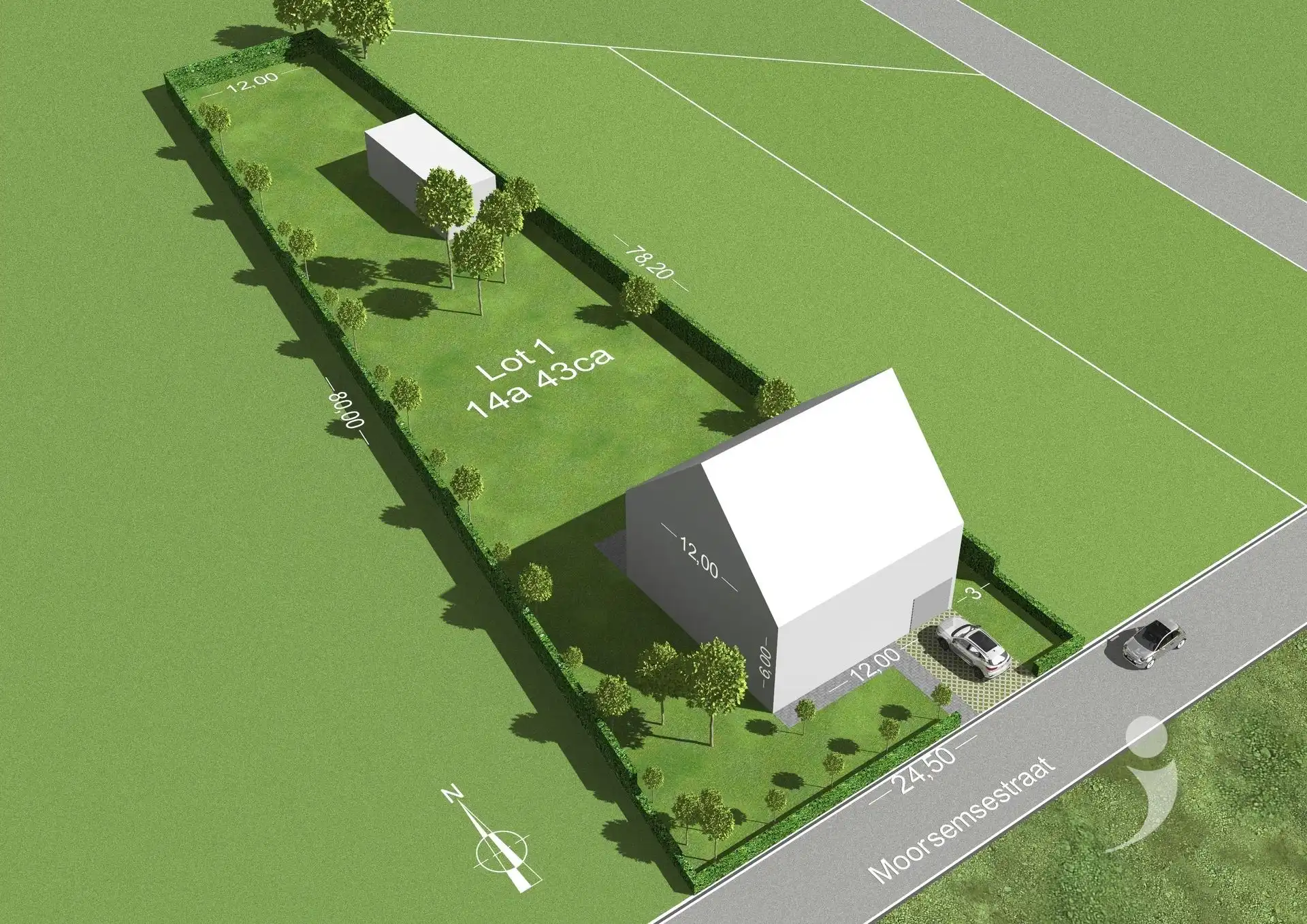 Grond te koop Moorsemsestraat 290 - 3130 BEGIJNENDIJK