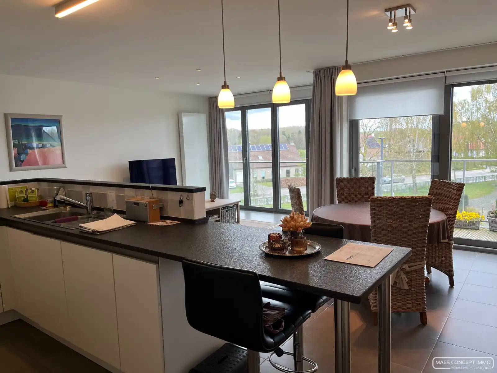 Prachtig recent appartement met afgesloten garage te huur in Anzegem foto 17