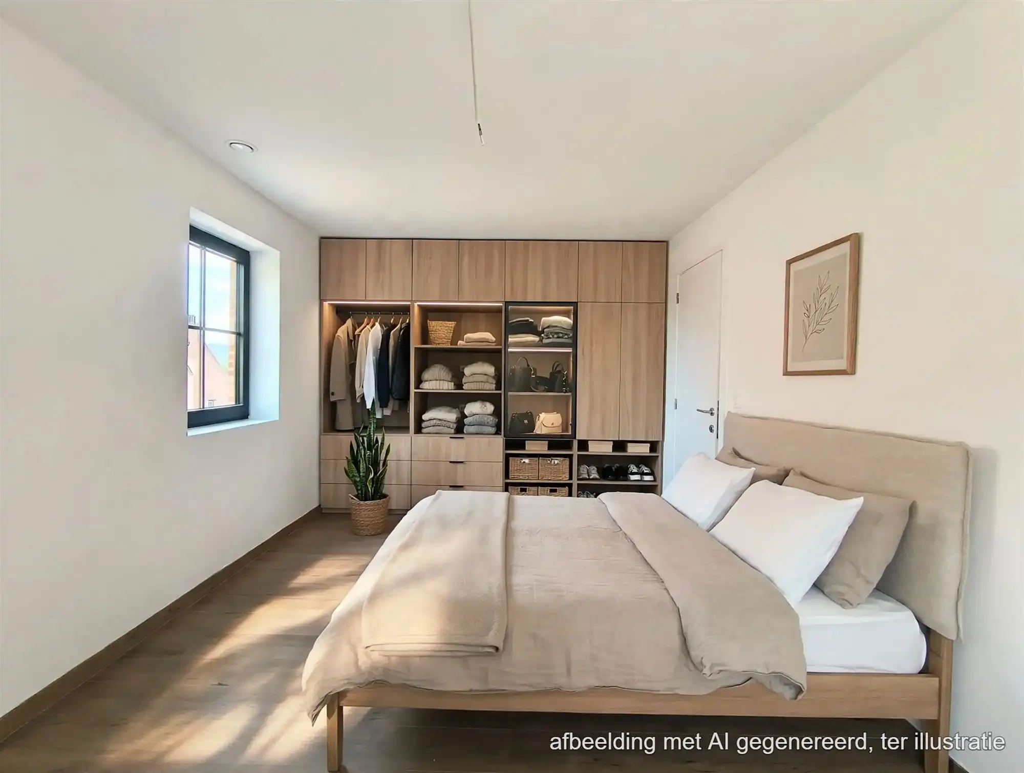 Gloednieuw wooncomfort in deze woning met 3 slaapkamers, terras, tuin en carport. foto 13
