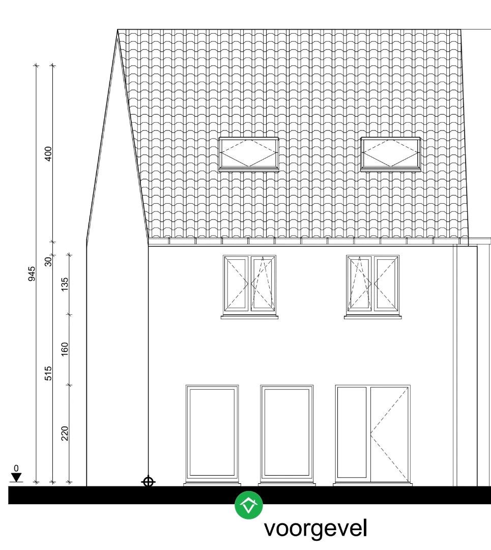 bouwgrond voor halfopen bebouwing centrum Koekelare  foto 15