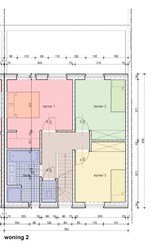 Nieuw te bouwen gesloten woning met vrije keuze van architectuur te Sint-Niklaas. foto 4