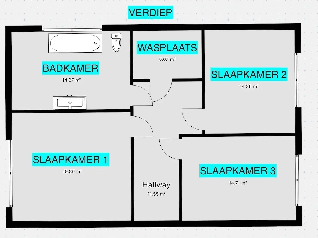 Top afgewerkte nieuwbouwwoning met 3 slaapkamers, tuin en carport in rustige woonomgeving foto 22
