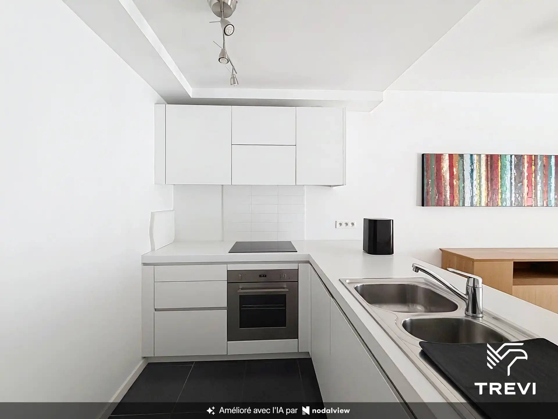 Appartement met 1 slaapkamer + parking in de Europese wijk ! foto 5