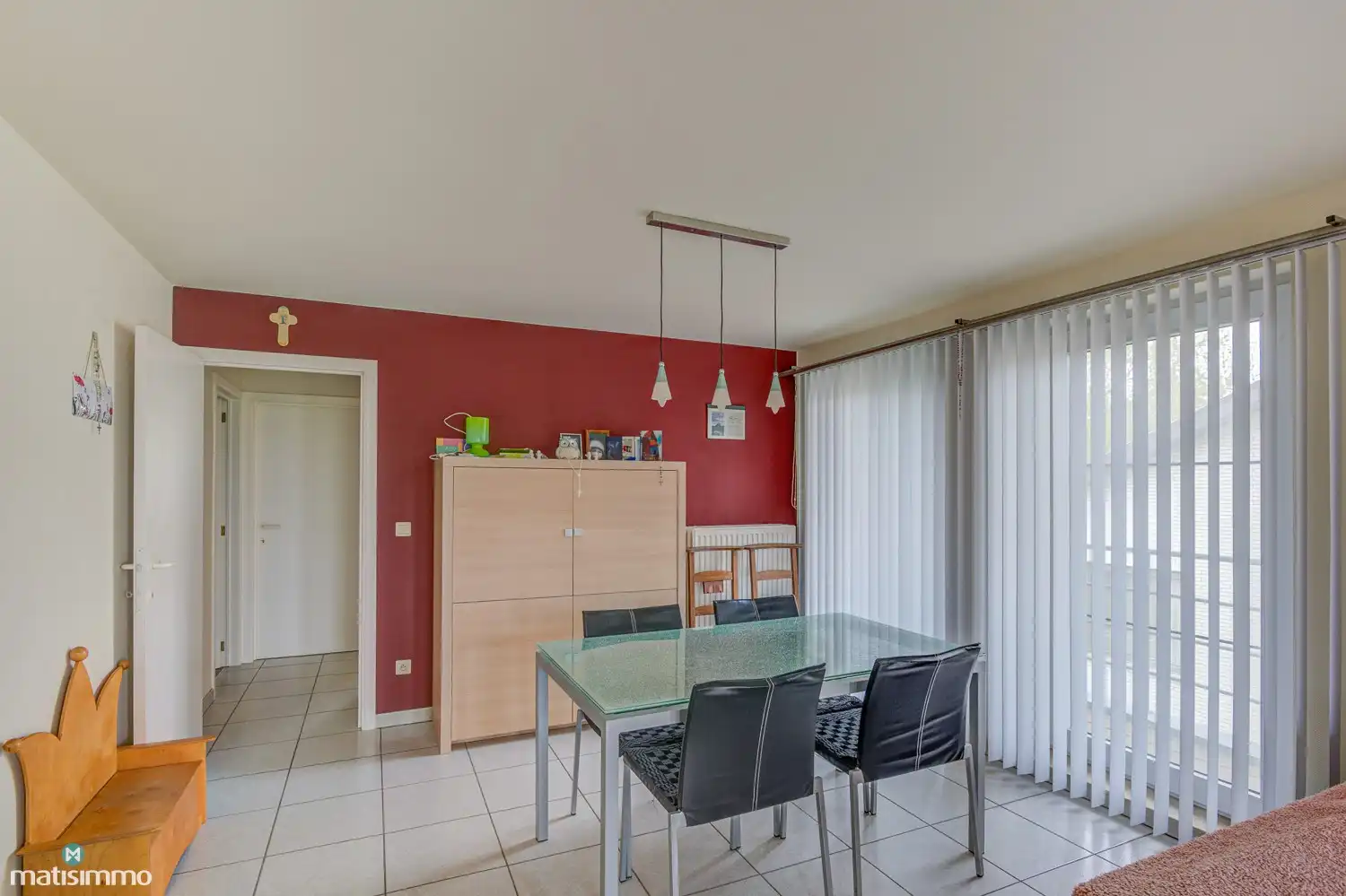 GOED ONDERHOUDEN APPARTEMENT MET BALKON, GARAGE EN KELDERBERGING TE BILZEN foto 6