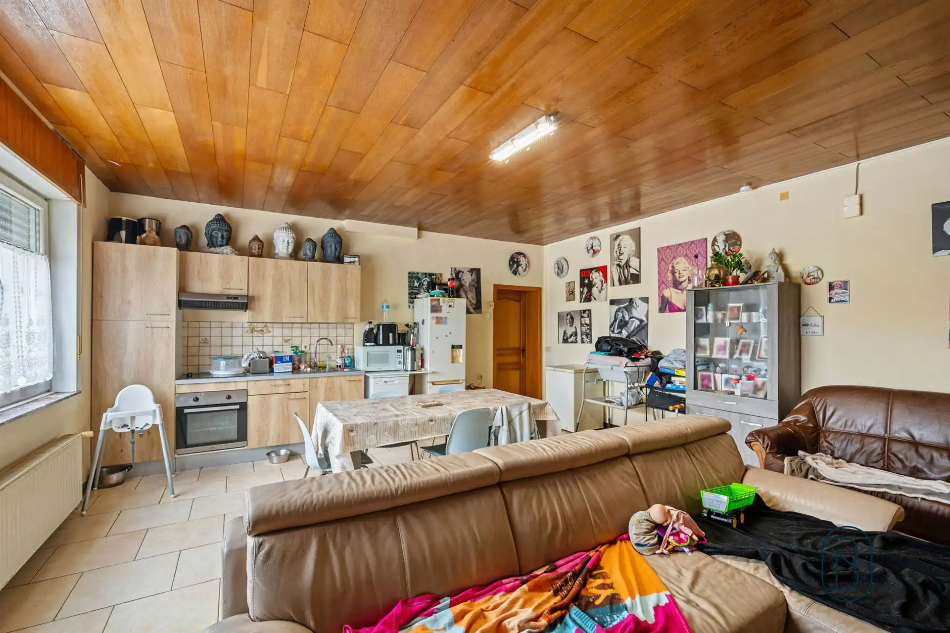 Verhuurde opbrengsteigendom met 4 appartementen in Froidmont foto 6