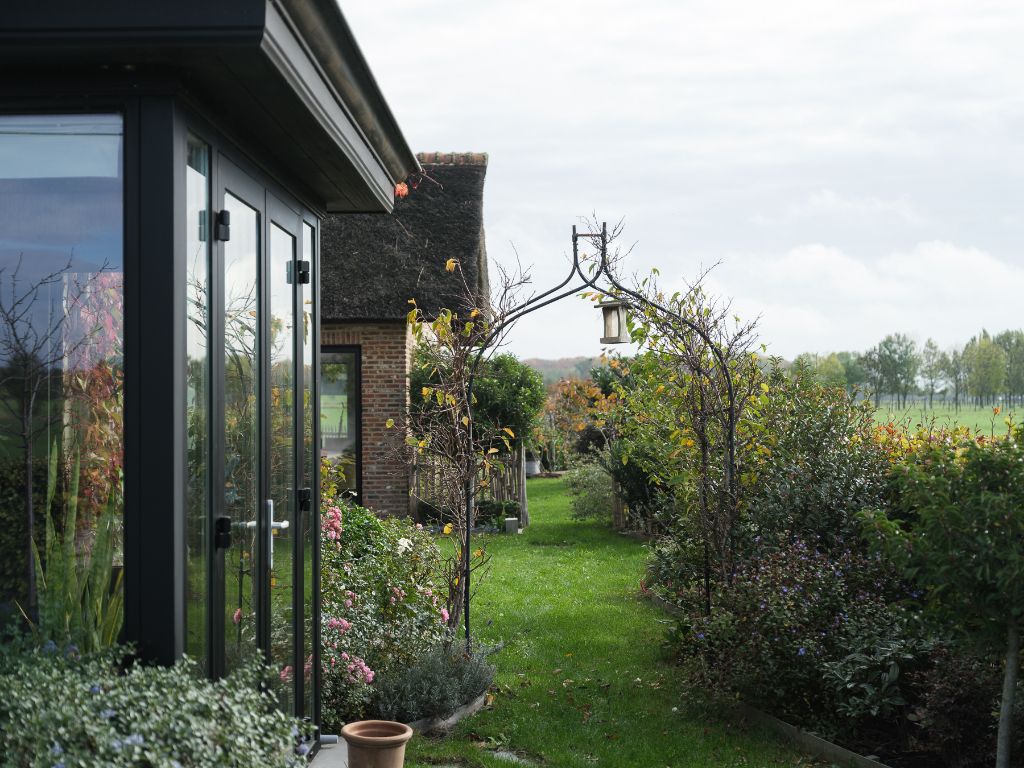 Instapklare woning met EPC A en panoramisch uitzicht op de velden in Ursel foto 11