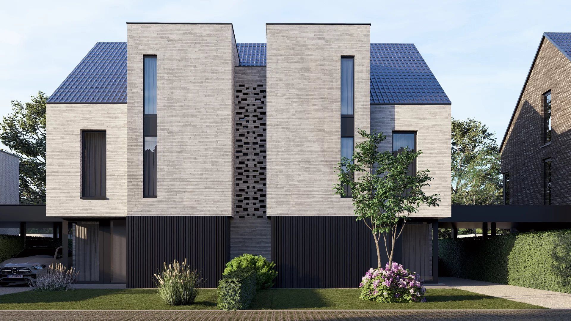 LOT 3 – RUIME ENERGIEZUINIGE NIEUWBOUWWONING VAN 240M² MET 3 SLPK’S IN BEGIJNENDIJK foto 2