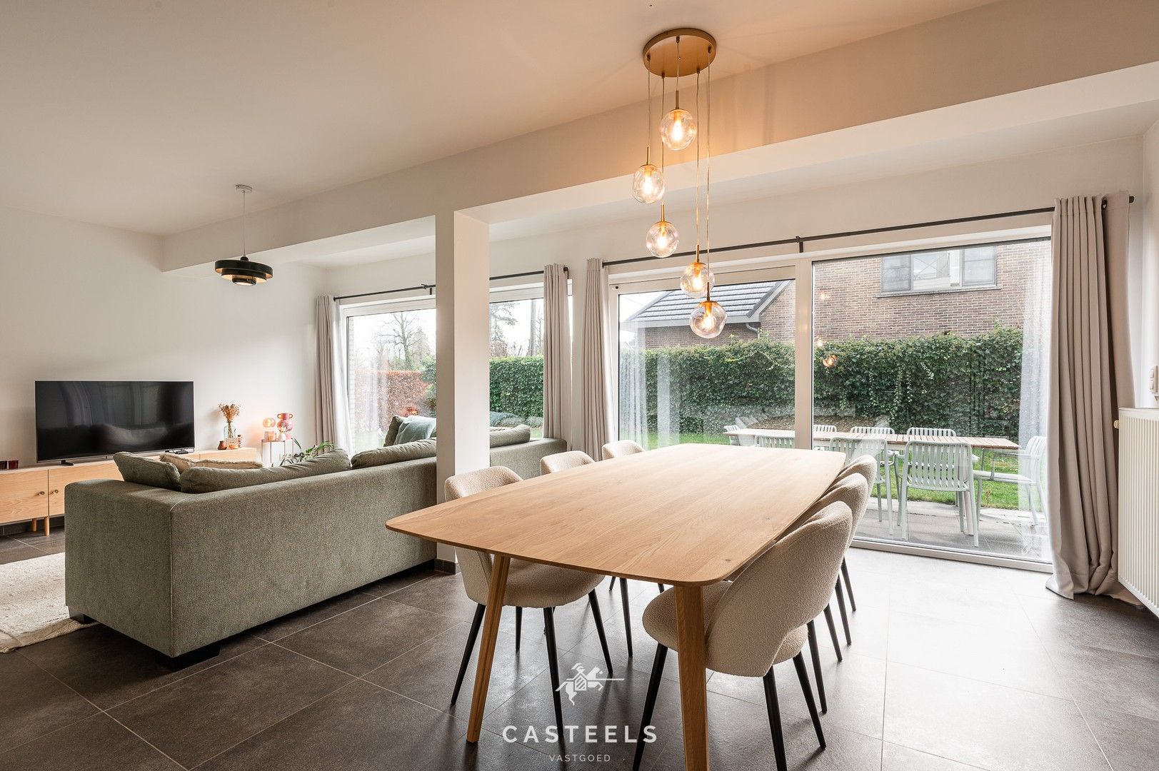 Gelijkvloers appartement met tuin aan het station van De Pinte foto 8