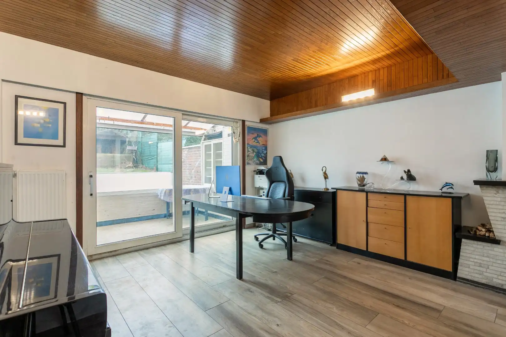 Solide woning met 3 slpks, tuin en garage te Buizingen foto 6