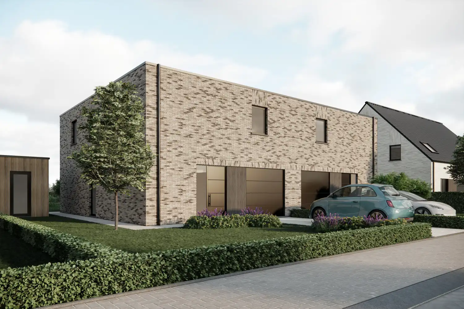 Energie-Efficiënte gezinswoningen in een groene omgeving met 4 slaapkamers en garage foto 3