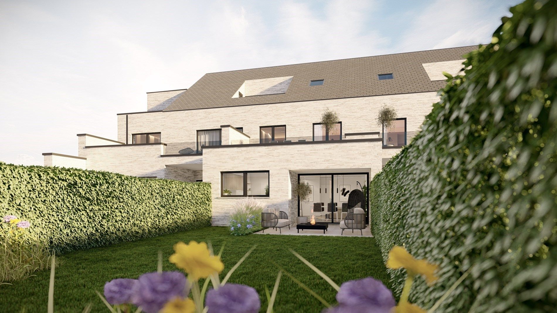 Stijlvol nieuwbouw appartement met 1 slaapkamer en terras foto 12