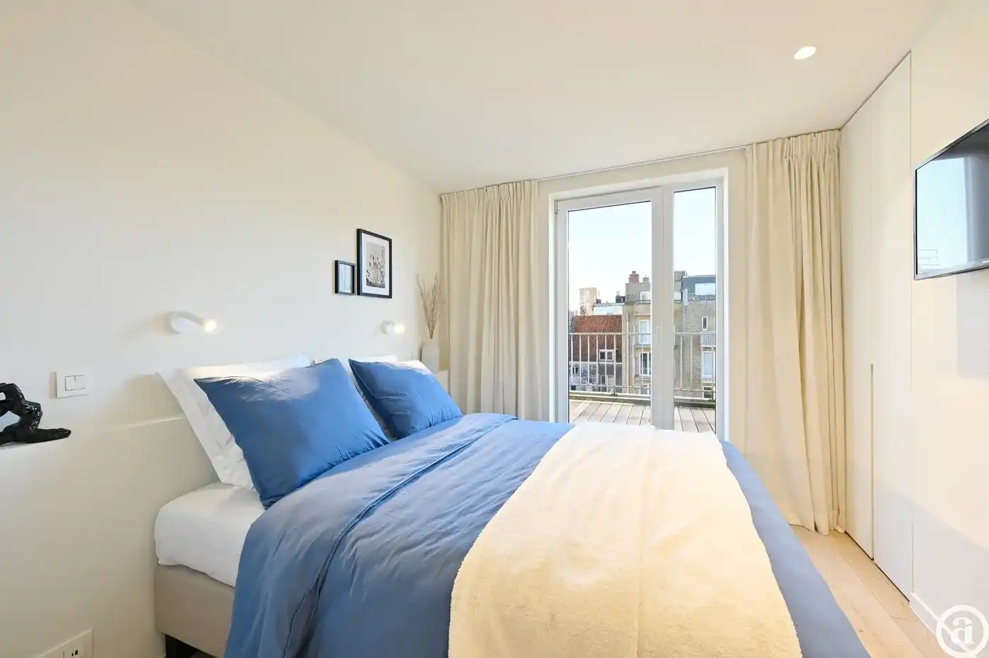 Penthouse-appartement vlakbij de zeedijk met zonneterrassen  foto 11