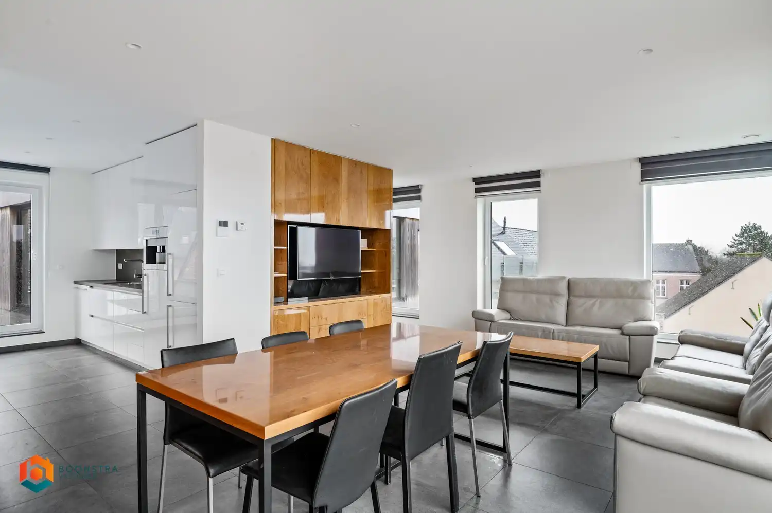 Prachtige penthouse met 2 slpkrs en 4 terrassen in centrum Beerzel foto 5