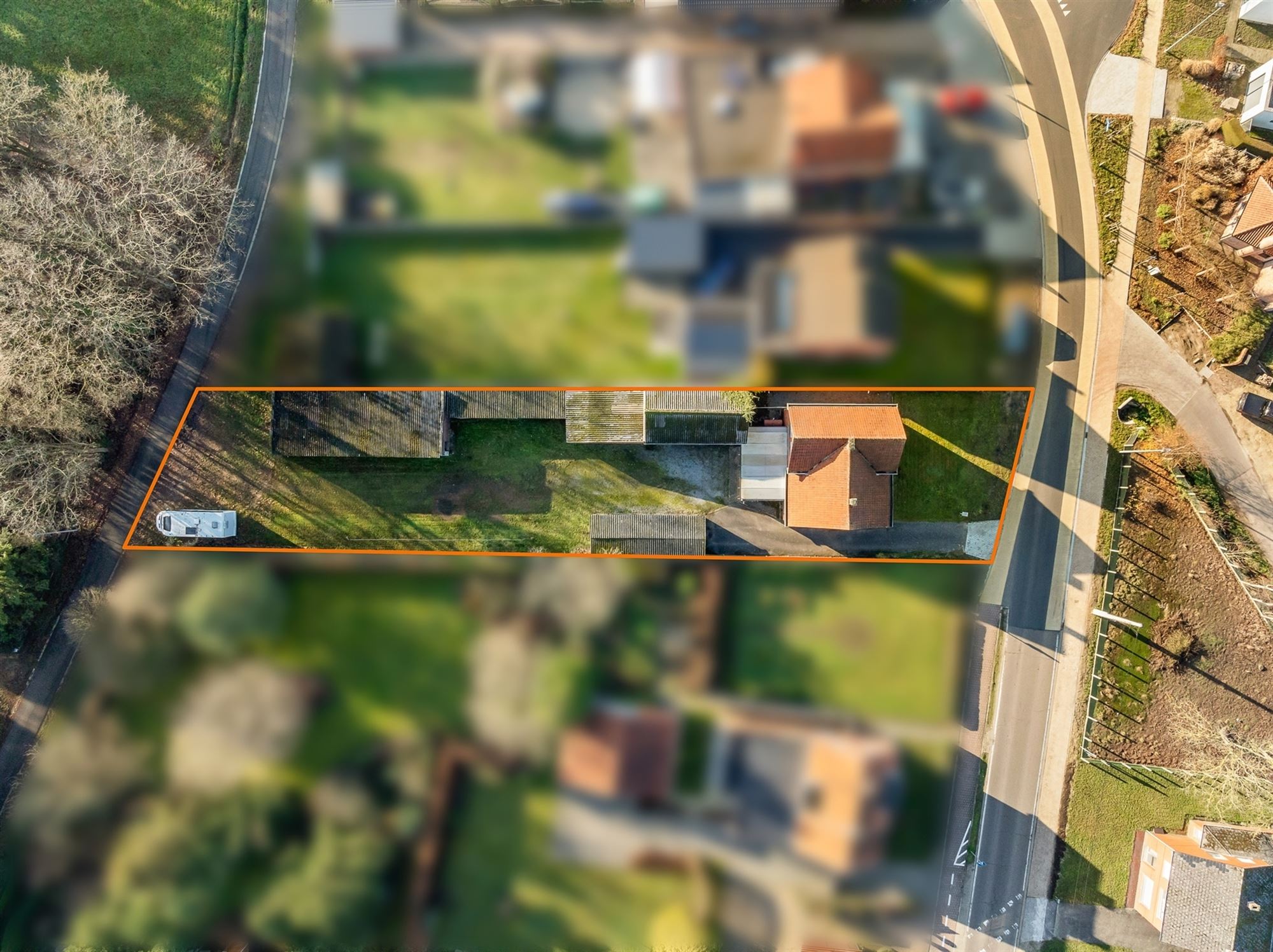 WONING TEGEN NATUURGEBIED OP ZUIDGERICHT PERCEEL foto 25