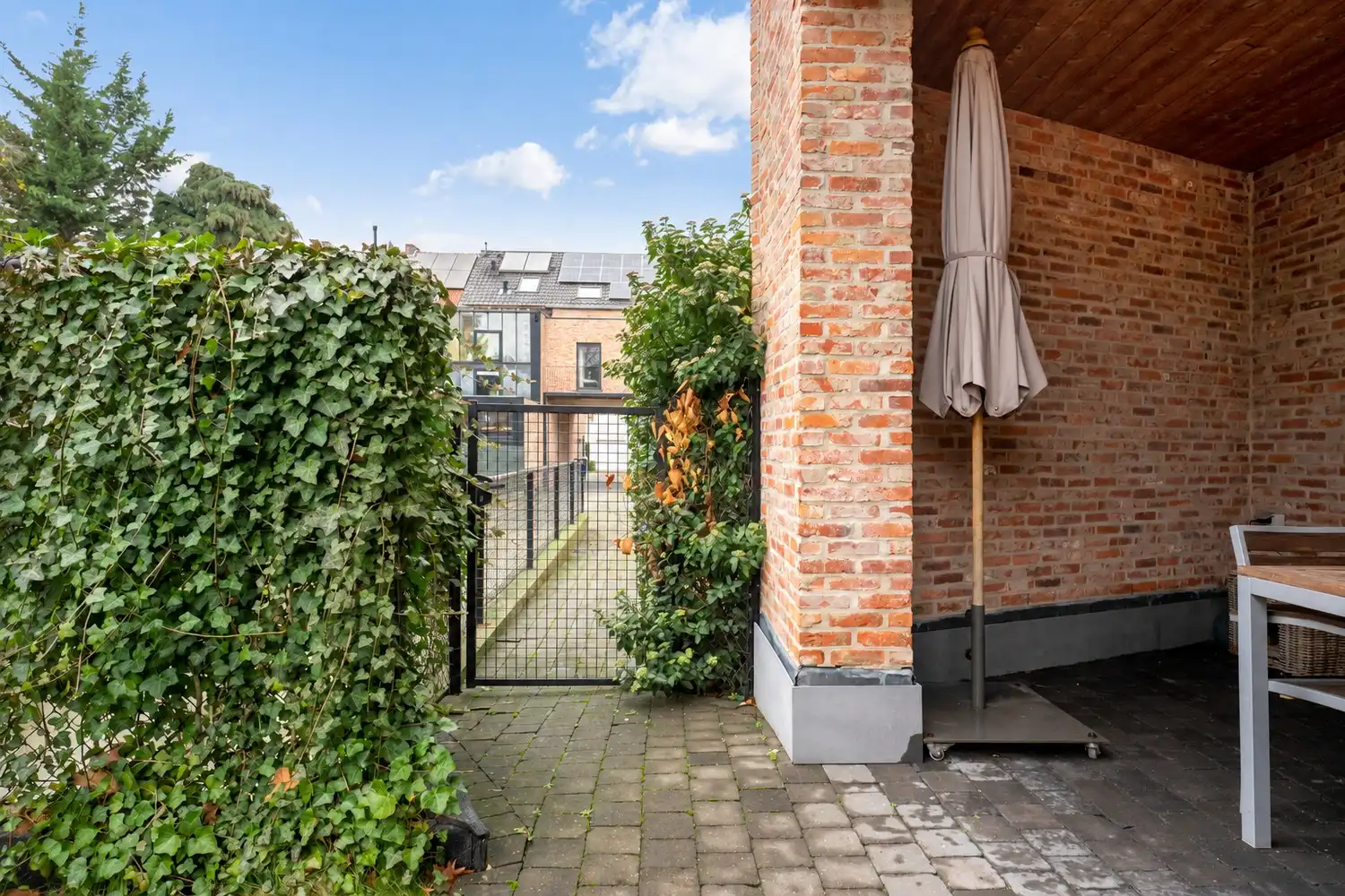 Recent gelijkvloers appartement met 2 slpkrs en stadstuintje te Mechelen foto 12